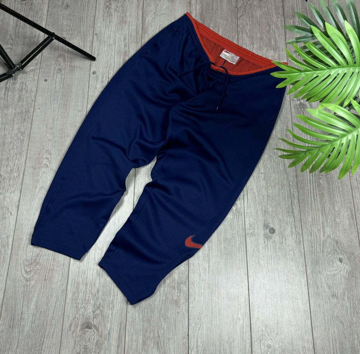 Nike × Vintage NIKE SPORTS PANTS VINTAGE BIG LOGO DRILL Y2K STYLE SIZE XXL Size US 38 / EU 54 - 6 Thumbnail