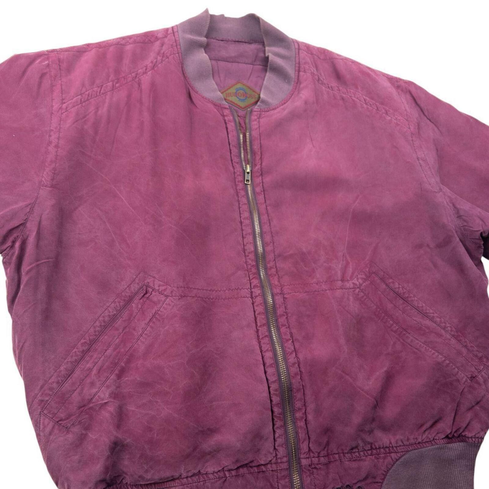 Hugo Boss Vintage 90s Hugo Boss Silk Bomber Jacket Size XXL Size US XXL / EU 58 / 5 - 7 Thumbnail