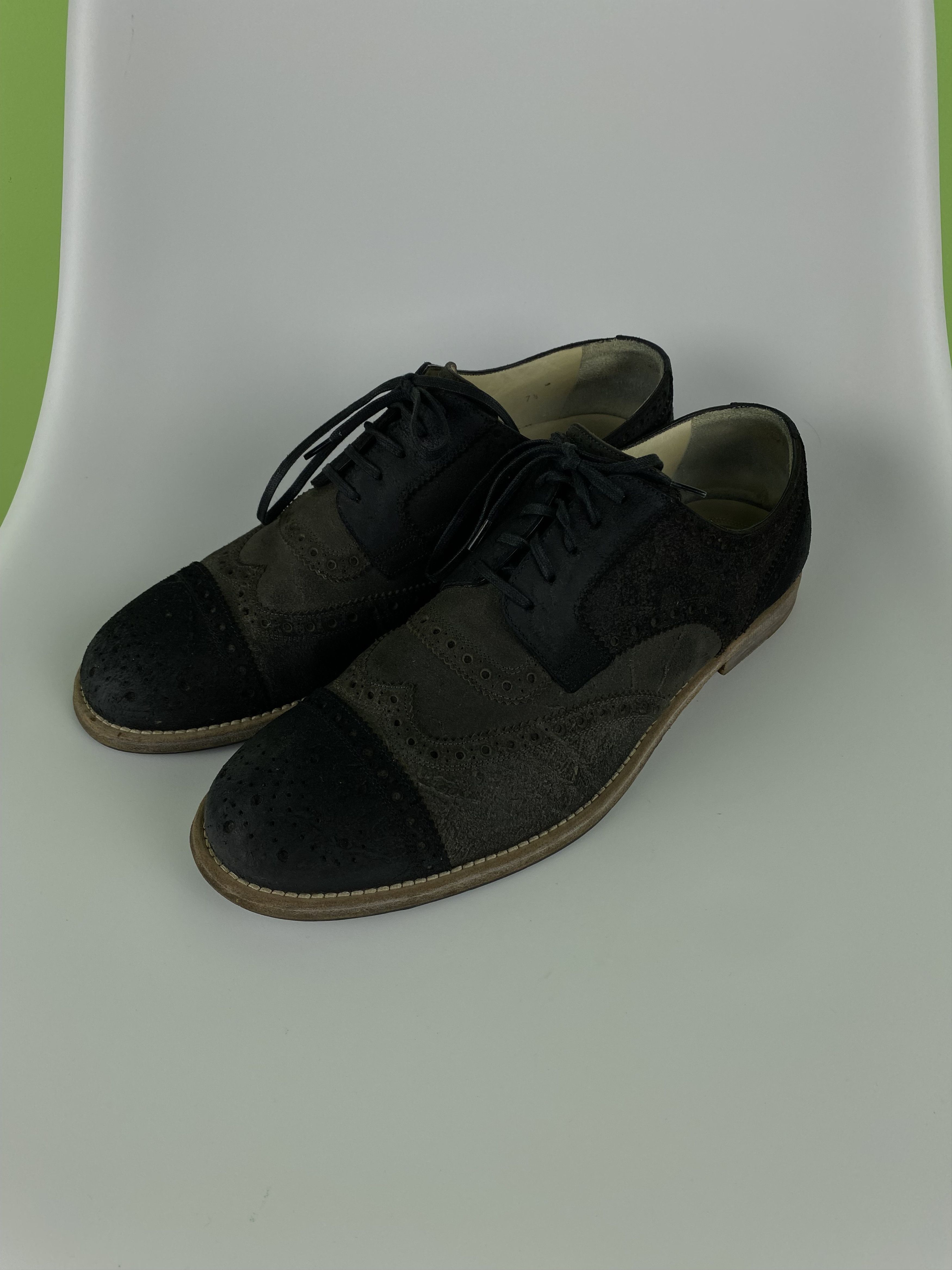 Dolce & Gabbana Dolce & Gabbana Oxford Wingtip Brogues Derby Brown Shoes Size US 7.5 / EU 40-41 - 6 Thumbnail