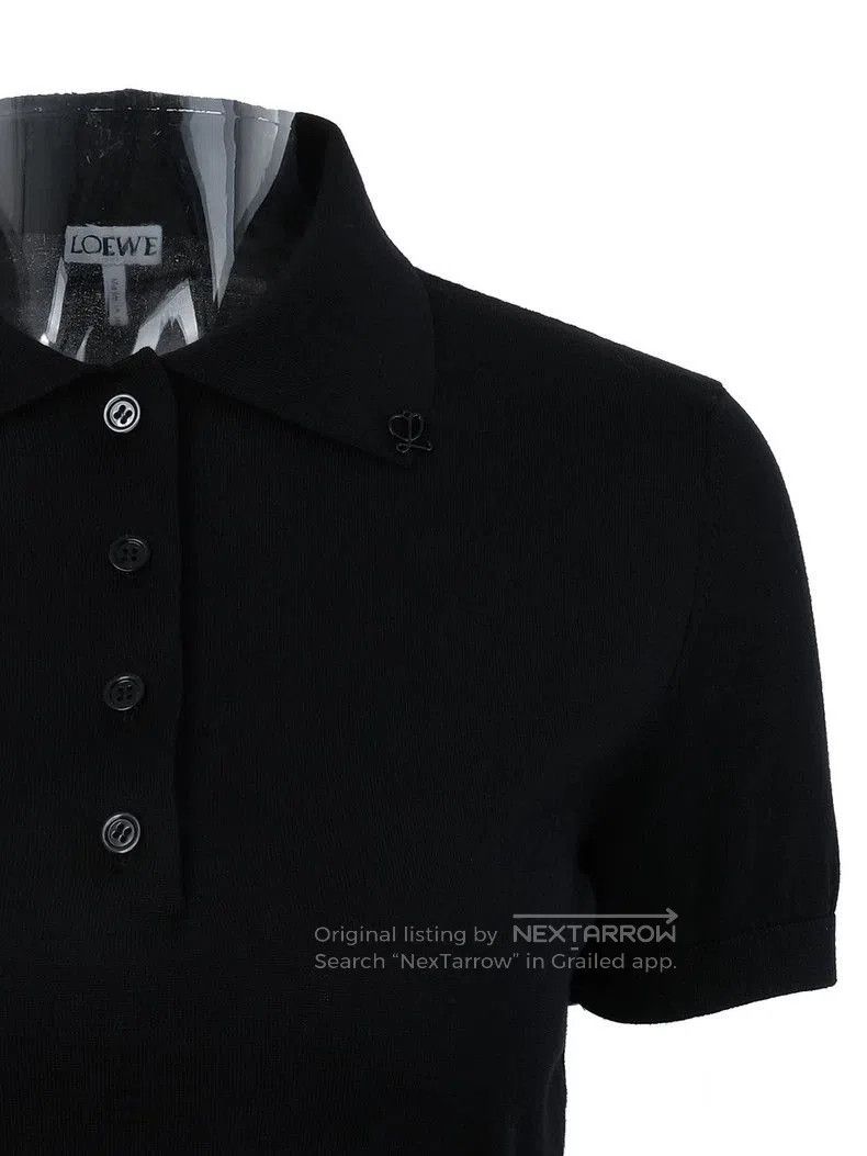 Loewe LOEWE Short Silk Blend Polo Knit. Size US S / EU 44-46 / 1 - 5 Thumbnail