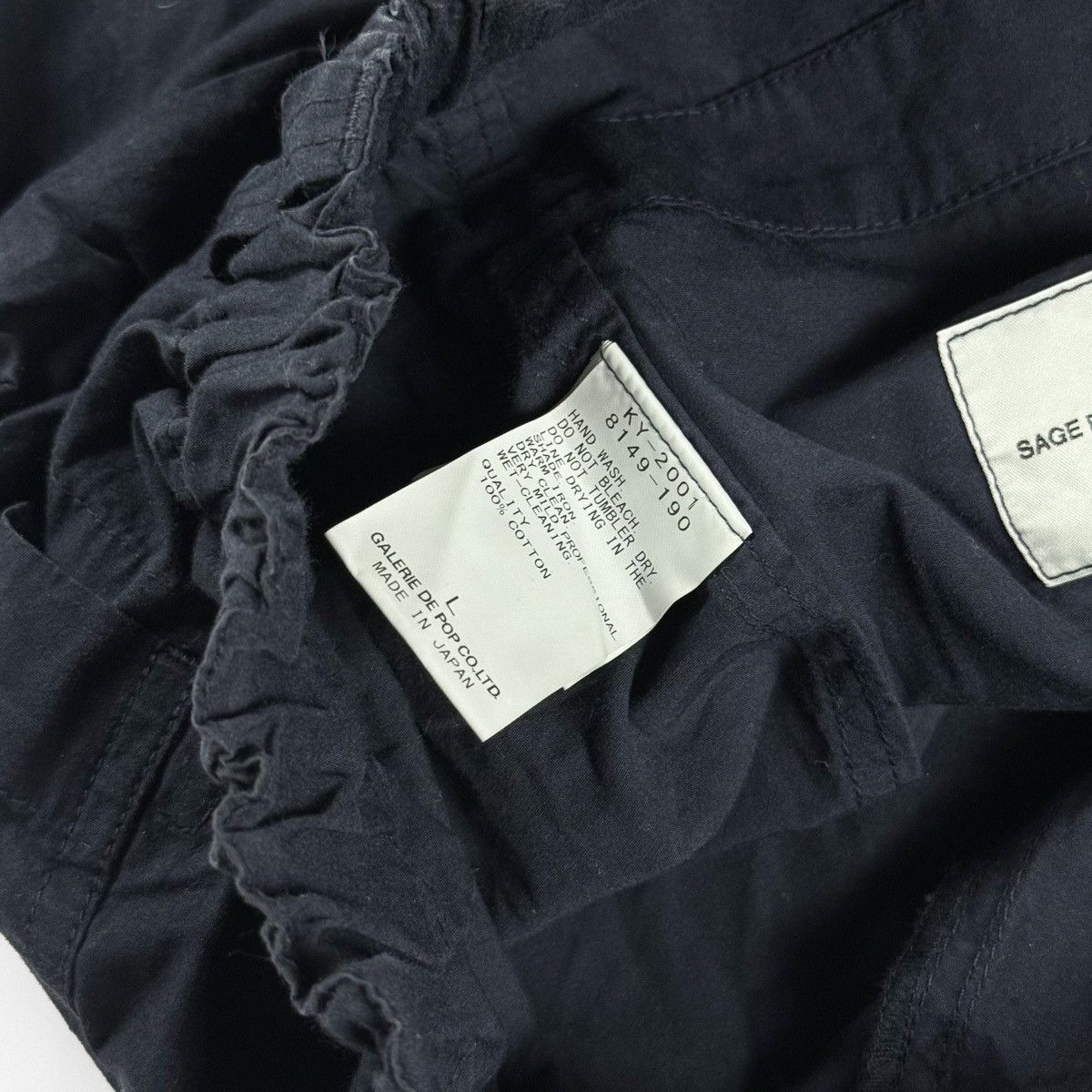 Sage De Cret Sage de Crew Cargo Work Pants Garment Dyed Size US 34 / EU 50 - 6 Thumbnail