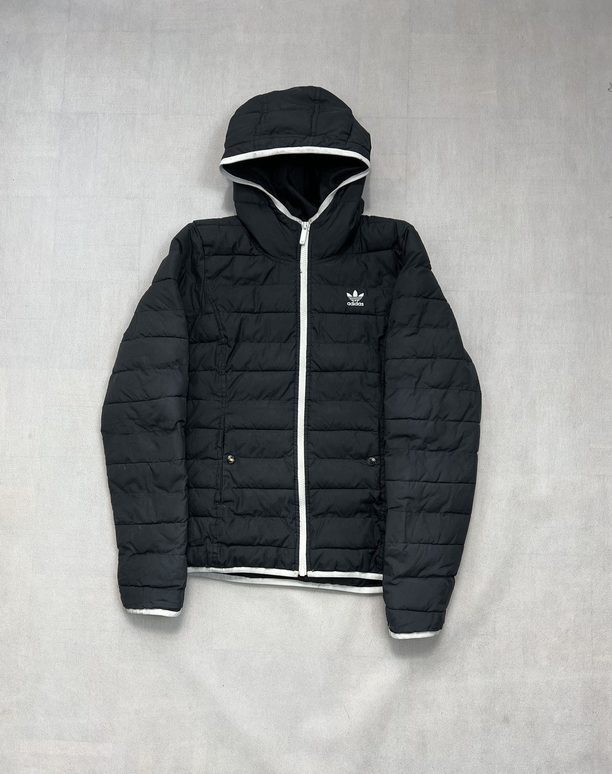 Adidas Puffer Jacket Adidas Black Women Size S / US 4 / IT 40 - 1 Thumbnail