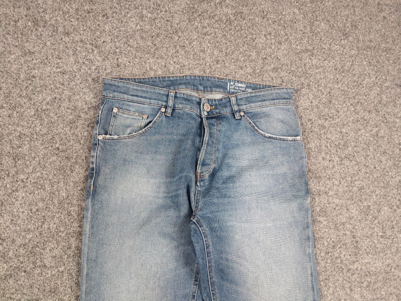 PT Torino PT Torino Reggae Design Ankle Wash blue Denim Jeans Size US 33 - 5 Thumbnail