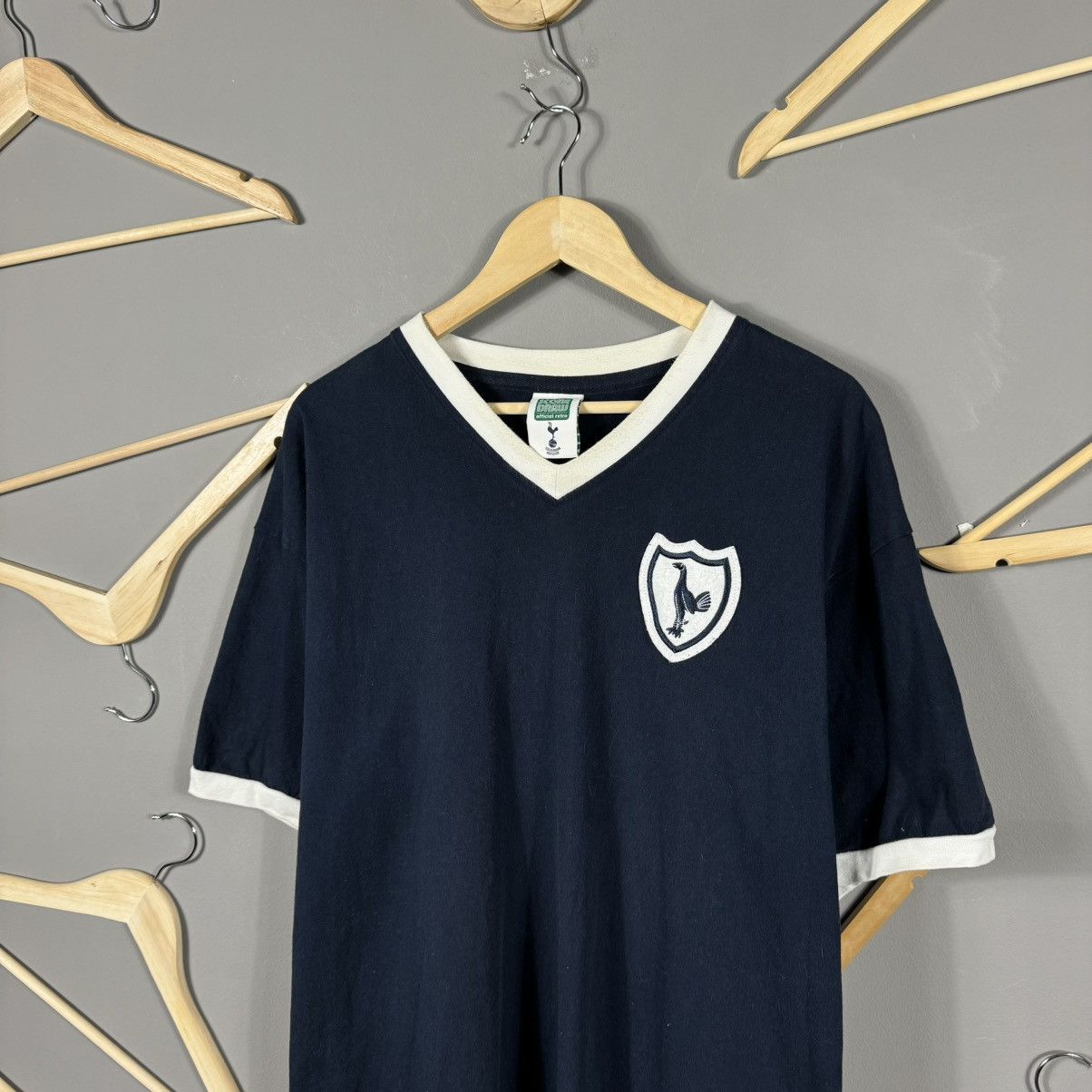 Vintage Vintage ScoreDraw Tottenham Hotspur Blokcore Soccer T-shirt Size US XXL / EU 58 / 5 - 3 Thumbnail