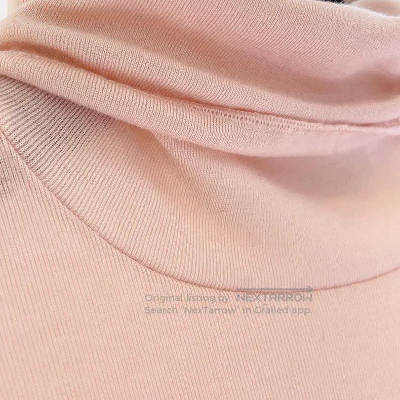Loro Piana Loro Piana Naked pink ultra-thin cashmere base layer Size S / US 4 / IT 40 - 5 Thumbnail