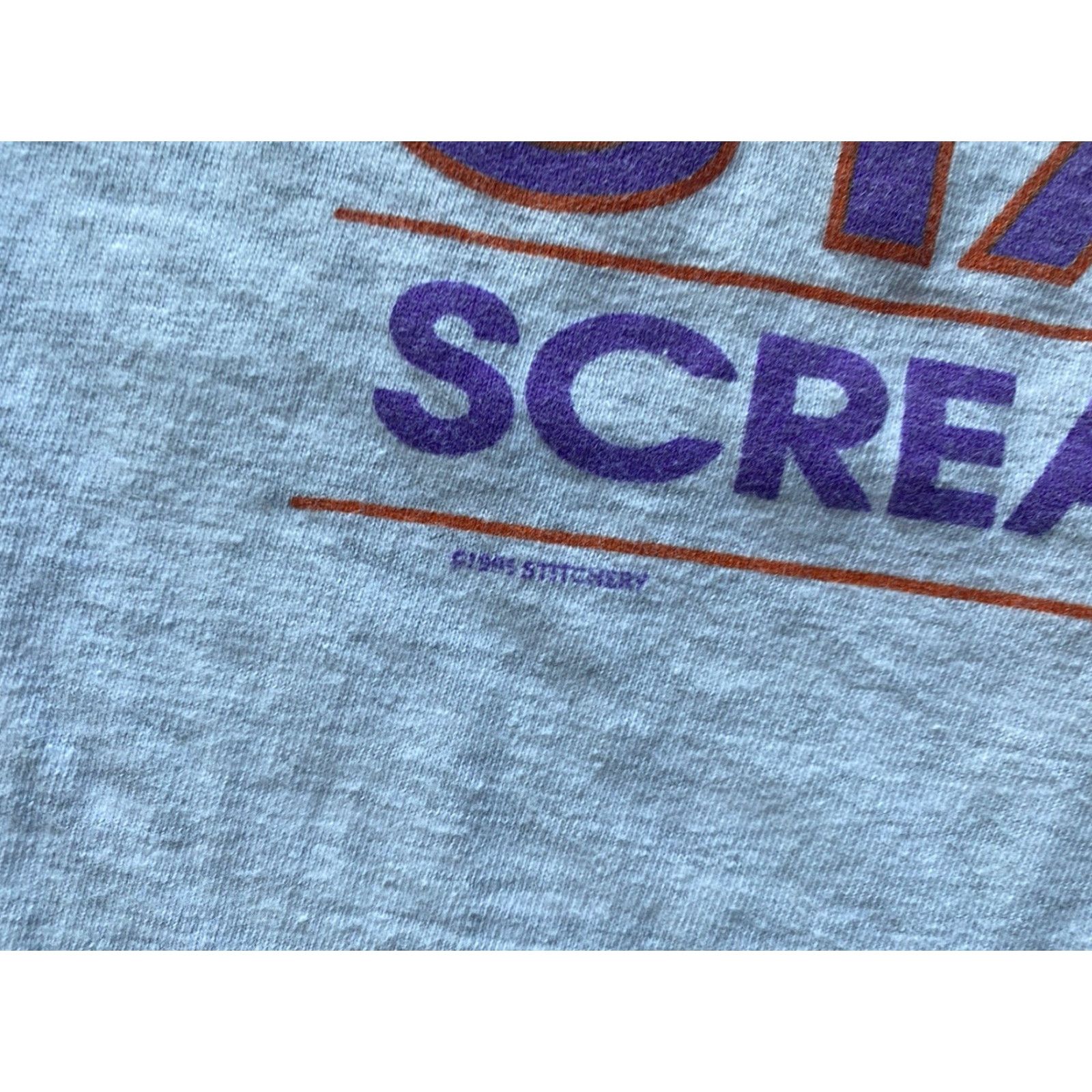 Hanes VINTAGE Hanes T-Shirt 90s Minnesota State Screaming Eagles M Gray USA Made Men Short Sleeve Shirt Size US M / EU 48-50 / 2 - 5 Thumbnail