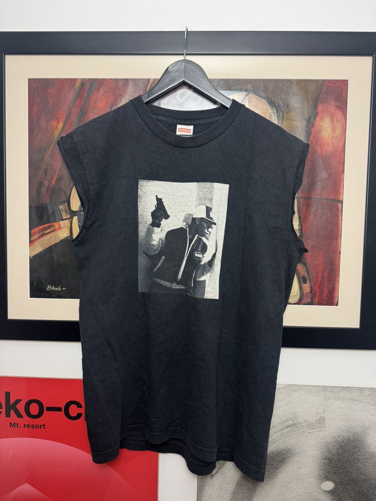 Supreme Supreme KRS One Photo Tee Tank Top Sleeveless Custom Rap Size US M / EU 48-50 / 2 - 1 Thumbnail