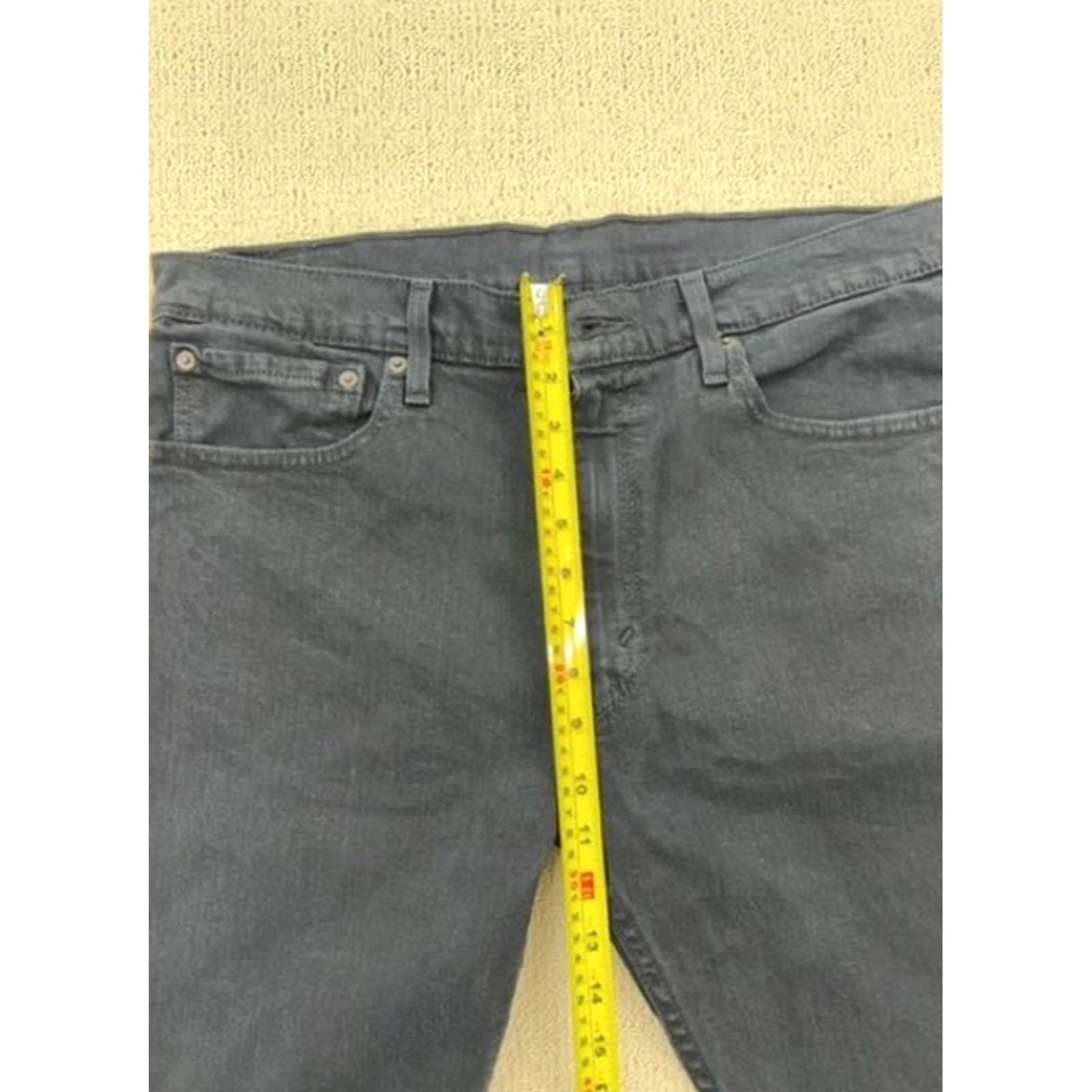 Levi's Levi's Men's 512 Slim Taper Jeans Dark Navy 34x34 Size US 34 / EU 50 - 6 Thumbnail