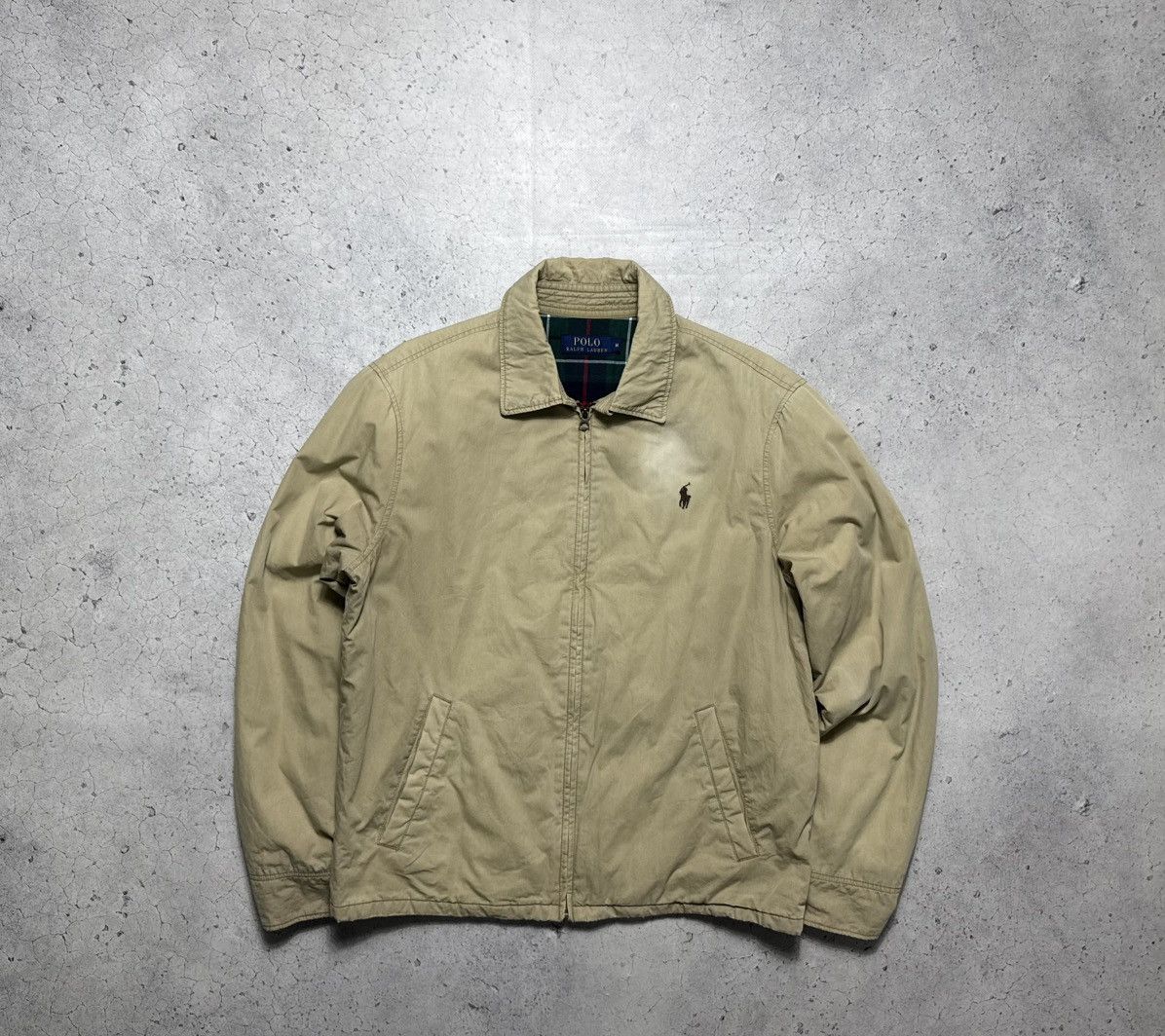 Polo Ralph Lauren Polo Ralph Lauren Beige Bomber Jacket Size M Size US M / EU 48-50 / 2 - 1 Thumbnail