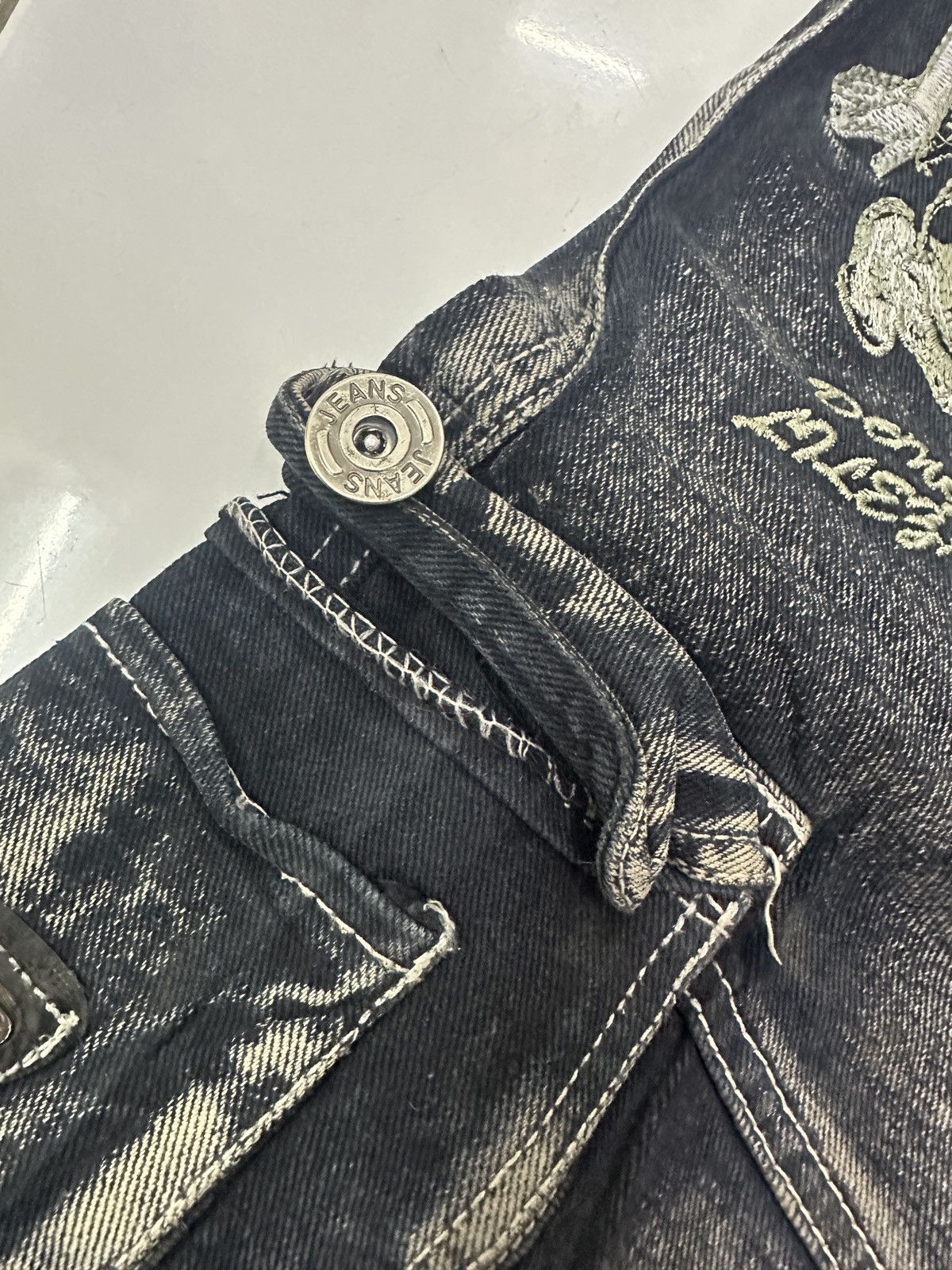 Japanese Brand × Vintage Vintage Fashion Basketball Baggy Cargo Jeans Size US 30 / EU 46 - 7 Thumbnail