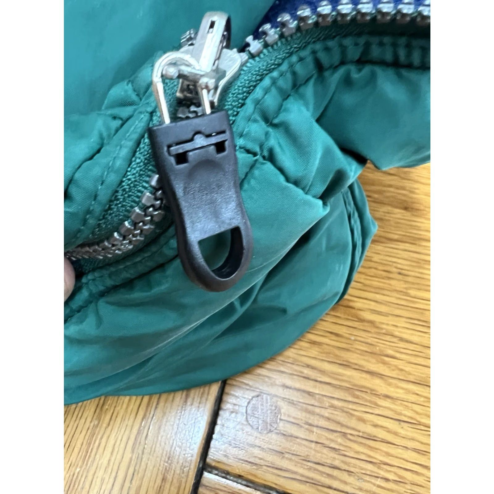 Adidas VINTAGE adidas Reversable Hooded Full Zip Med Weight Jacket Mens XL Green/Blue Size US XL / EU 56 / 4 - 7 Thumbnail