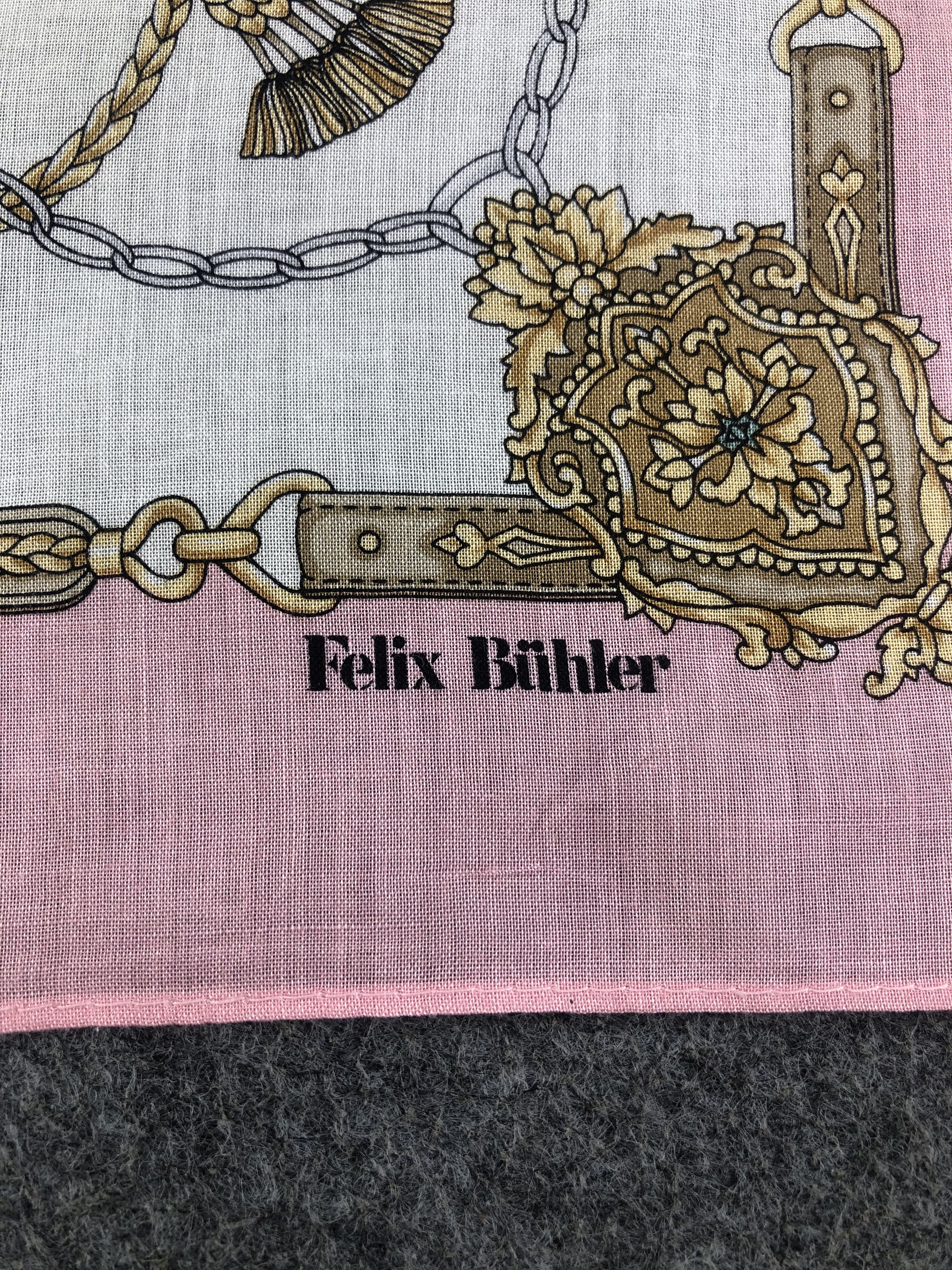 Vintage Felix Buhler Handkerchief / Bandana / Neckerchief Size ONE SIZE - 5 Thumbnail