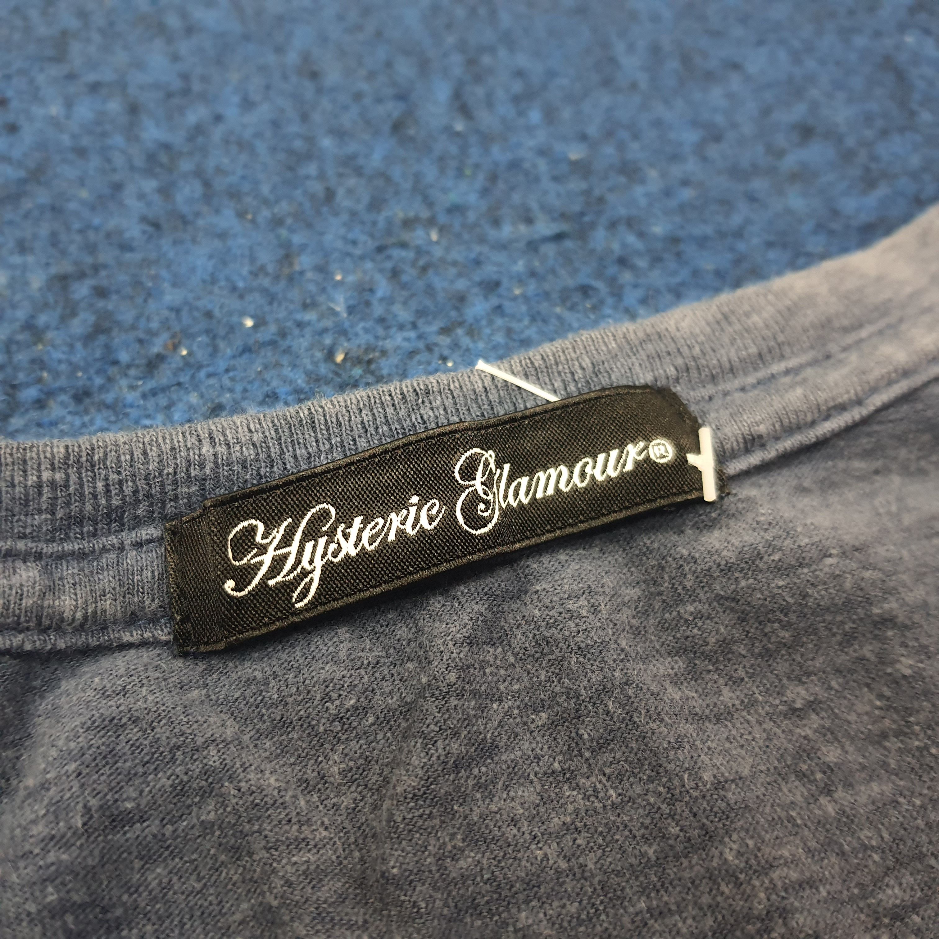 Hysteric Glamour Vintage Hysteric Glamour Japan Streetwear Tshirt C259N69 Size XS / US 0-2 / IT 36-38 - 5 Thumbnail
