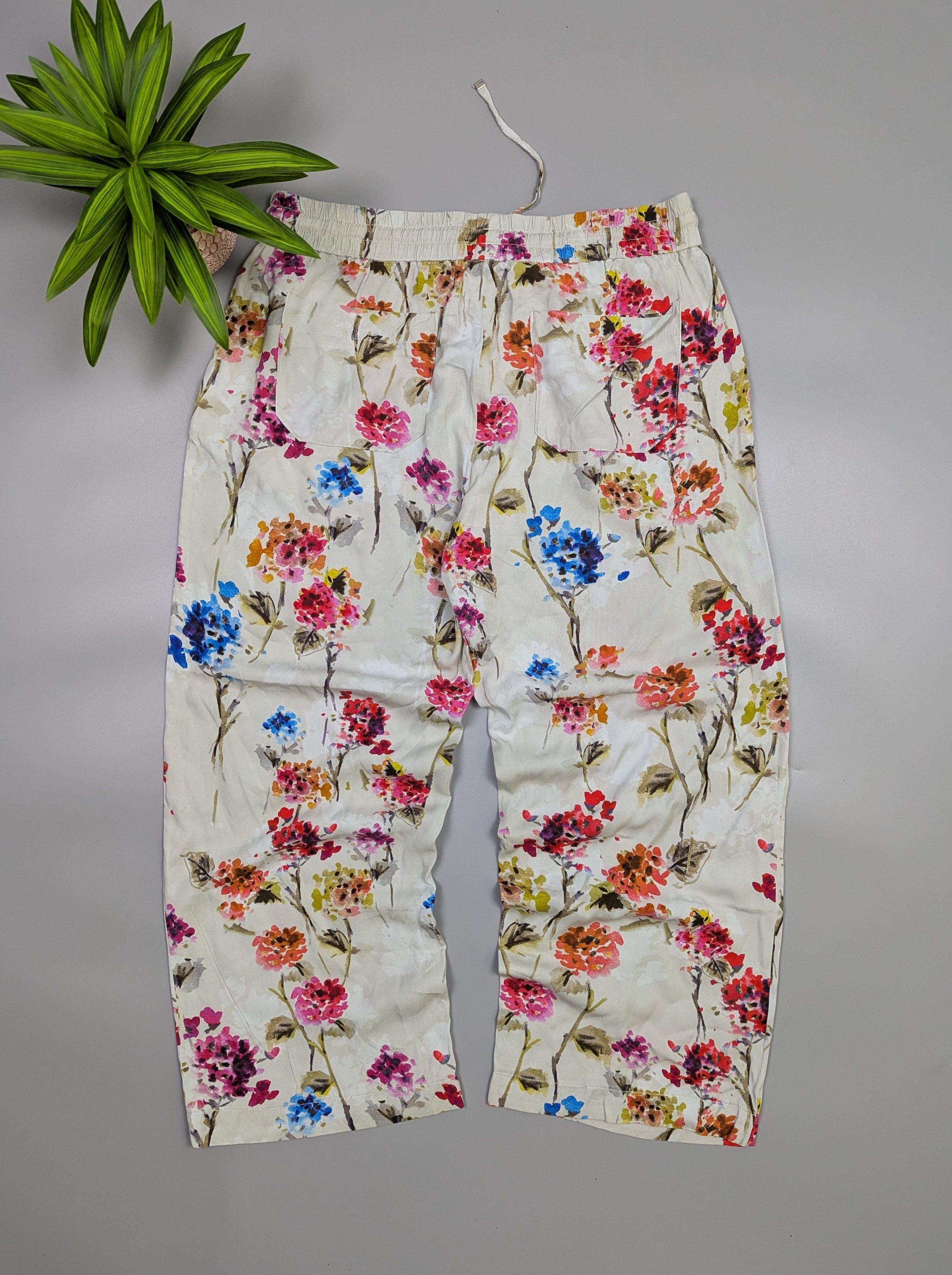 Other Raffaello Rossi Women’s Wide Cropped Lightweight Pants Size 25" / US 0 / IT 36 - 10 Thumbnail