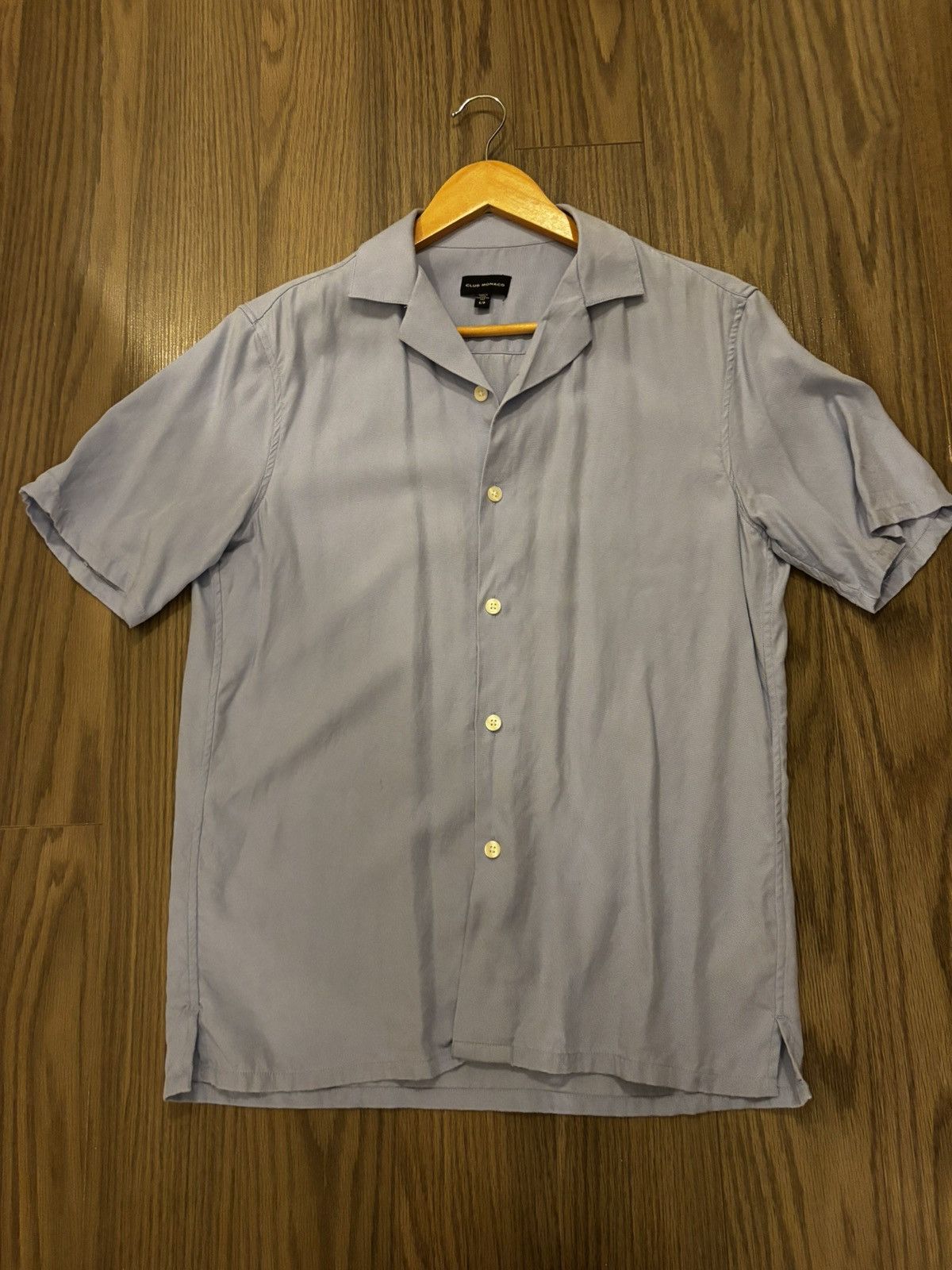 Club Monaco Club Monaco Light Blue Shirt Size US S / EU 44-46 / 1 - 1 Thumbnail