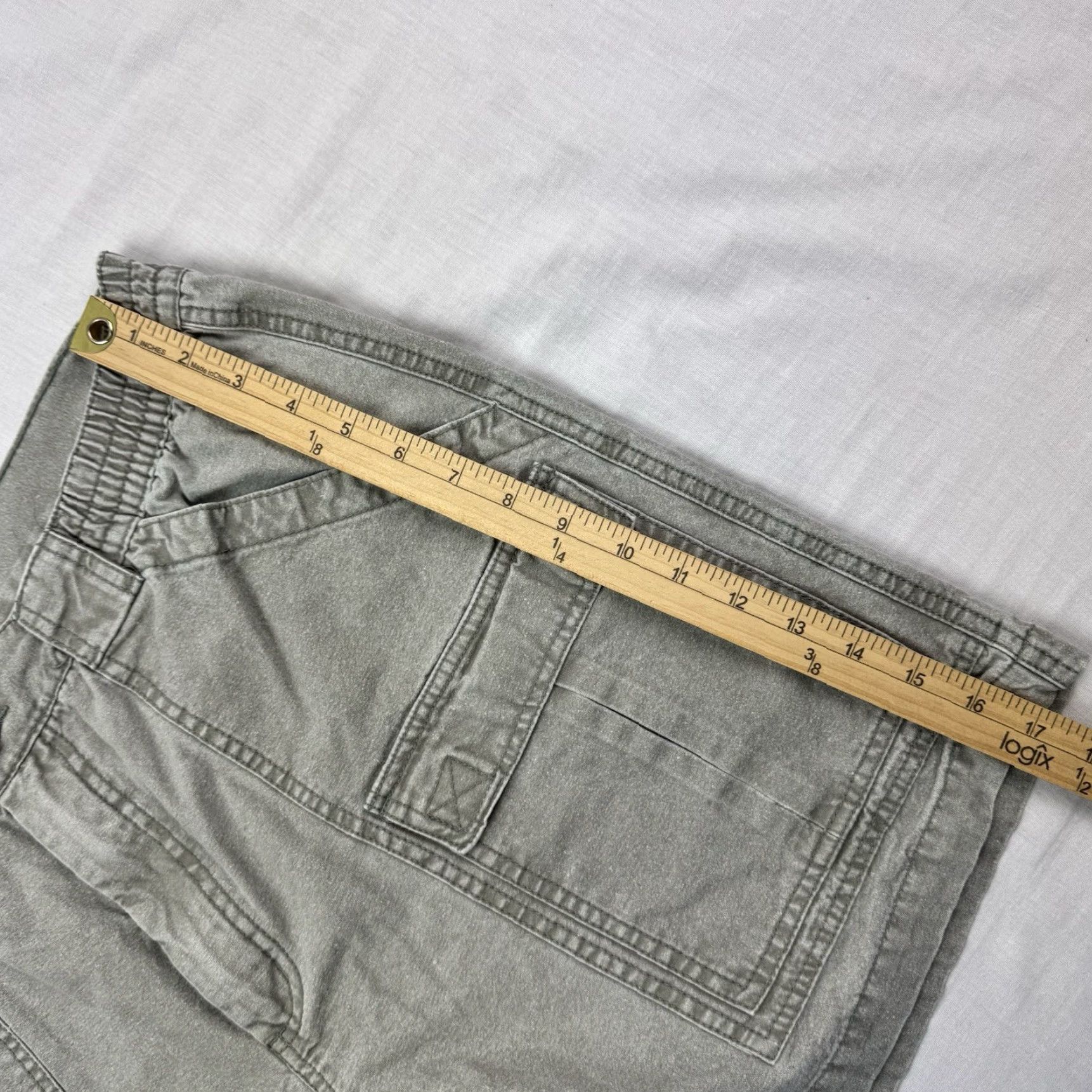 Vintage VINTAGE Talos Cargo Shorts Men 38 Gray 90s Outdoor Safari Hunting Fishing Nature Casual Workwear Travel Size US 38 / EU 54 - 6 Thumbnail