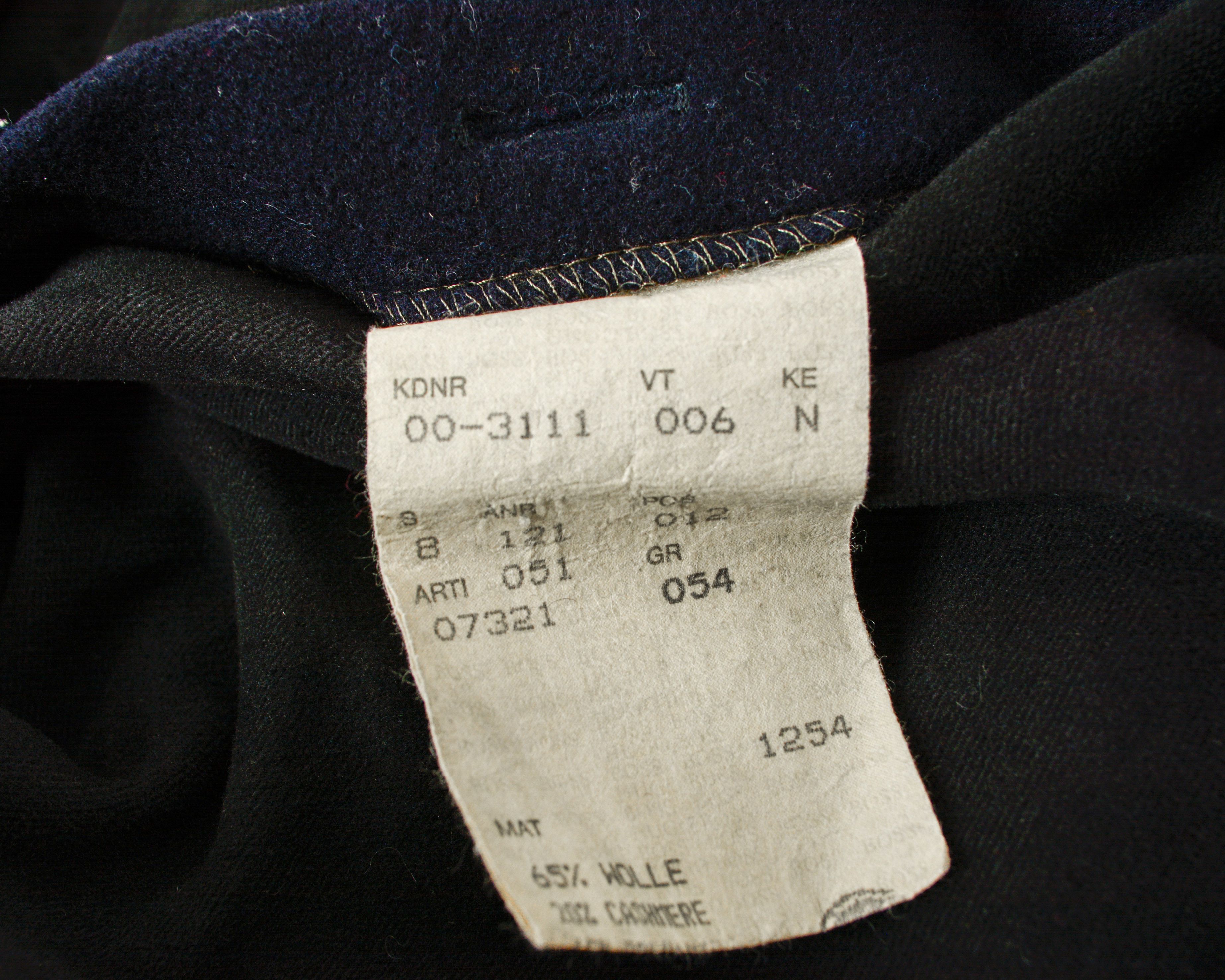 Hugo Malenkow XL Wool Jacket Pea Coat Winter Overcoat Warm EU 54 Size US XL / EU 56 / 4 - 10 Thumbnail