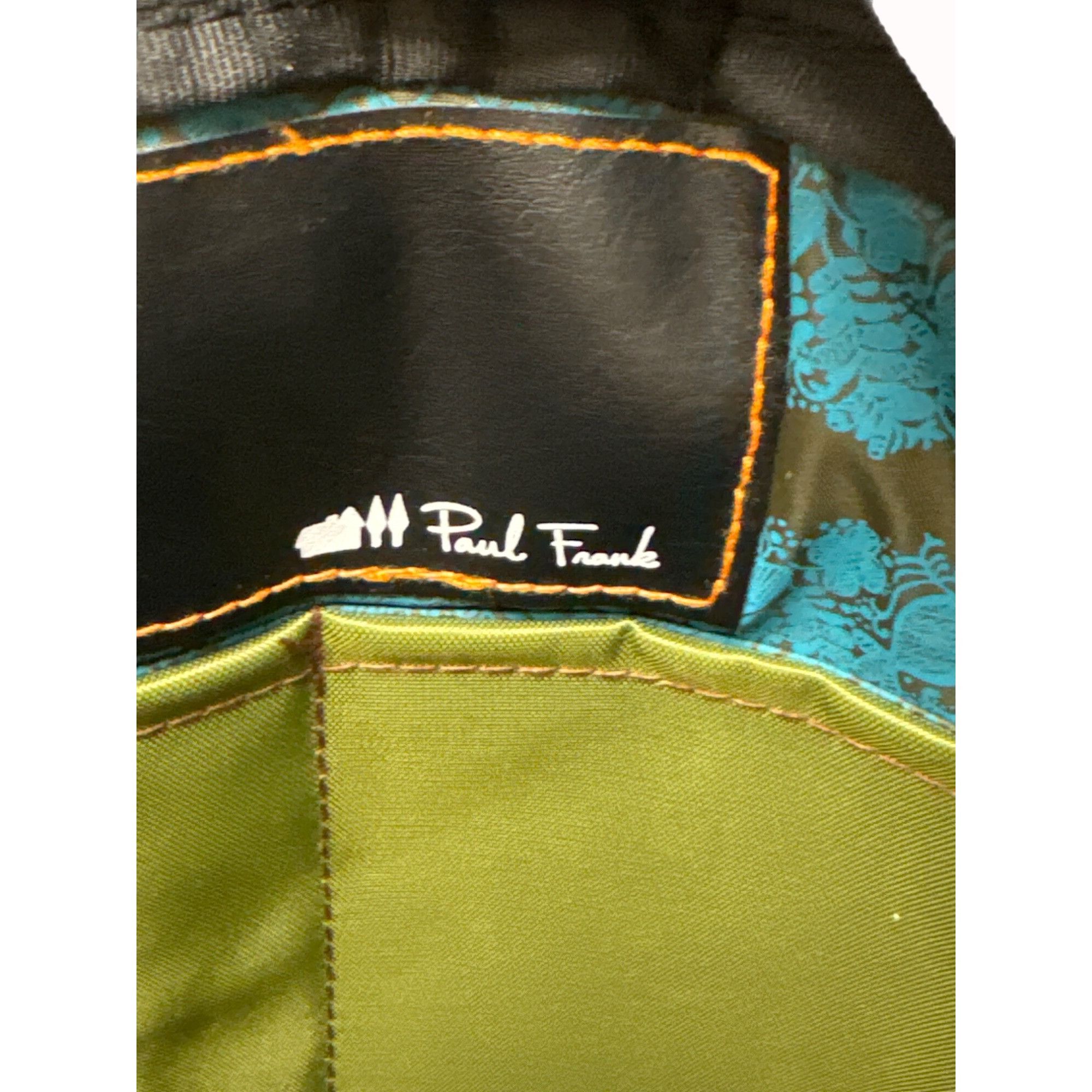 Paul Frank Paul Frank vintage 2005 green messenger back pack bag SKU 63 Size ONE SIZE - 7 Thumbnail