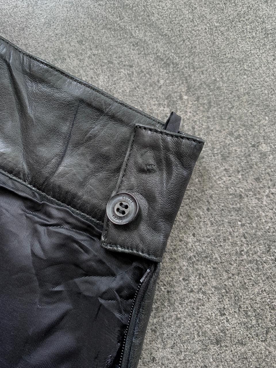 Gucci FREE TAX! Leather Trousers by Tom Ford Size US 29 - 8 Thumbnail