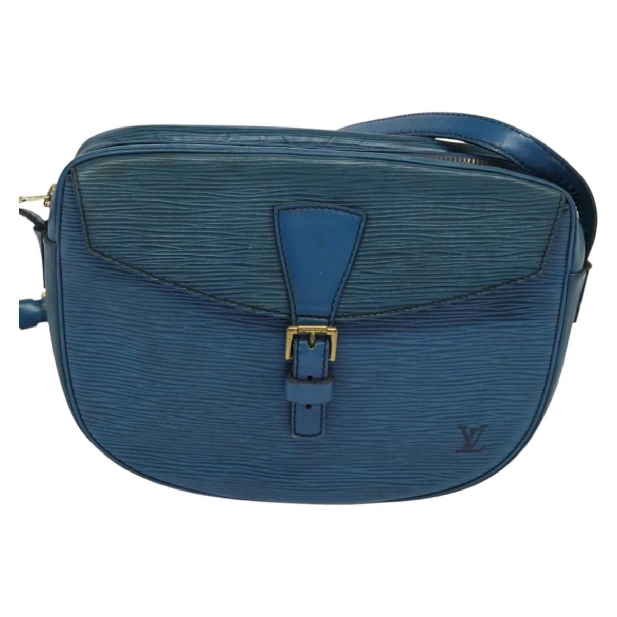 Louis Vuitton LOUIS VUITTON Epi June Feuille Shoulder Bag Blue M52155 Size ONE SIZE - 13 Thumbnail