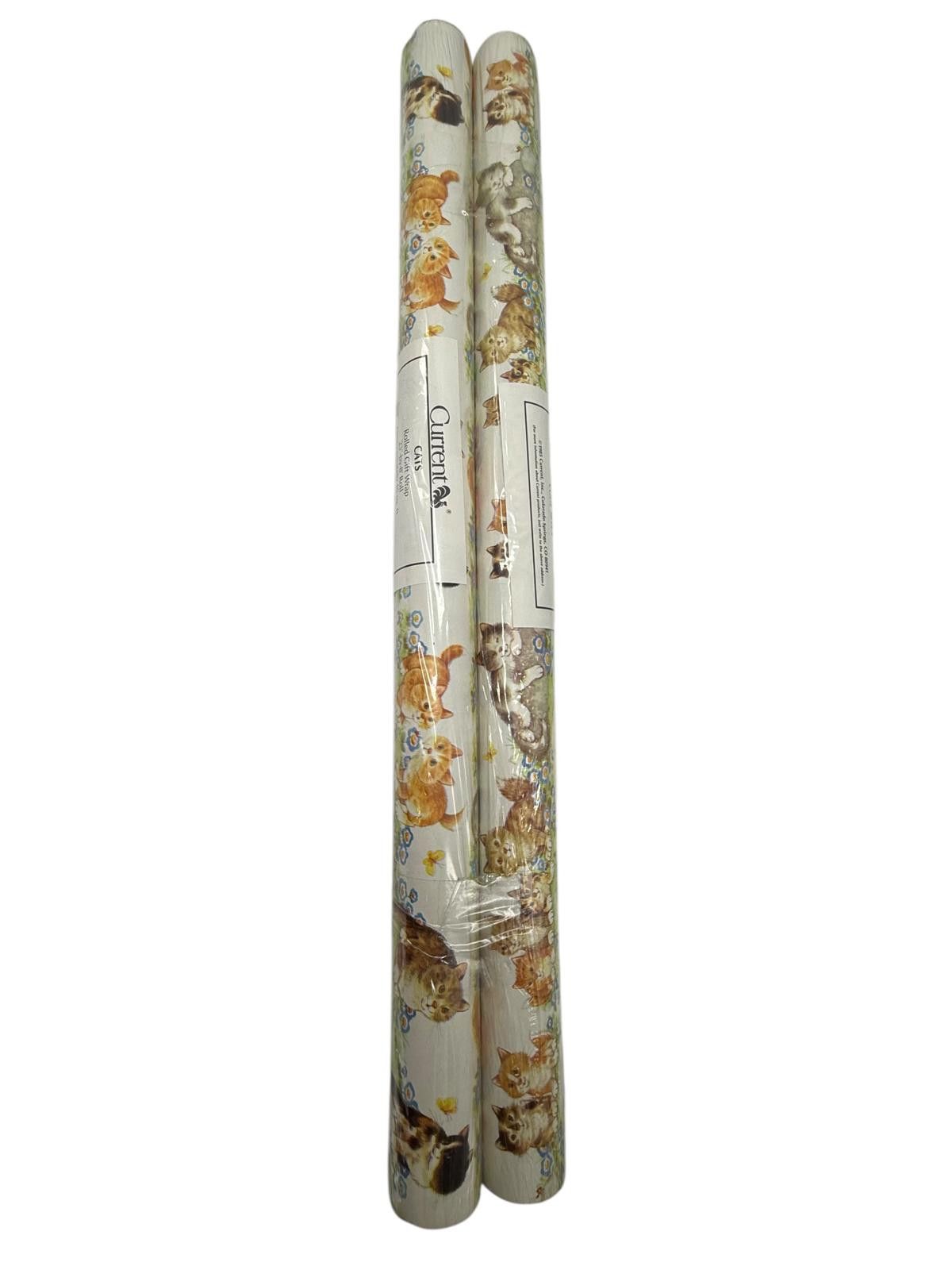Other Vintage Sealed 1985 Current Cats Rolled Gift Wrap Size ONE SIZE - 2 Thumbnail