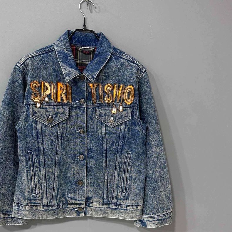 Gucci Gucci Squares make old logo denim jackets 2503-Nextarrow Size US XS / EU 42 / 0 - 2 Thumbnail