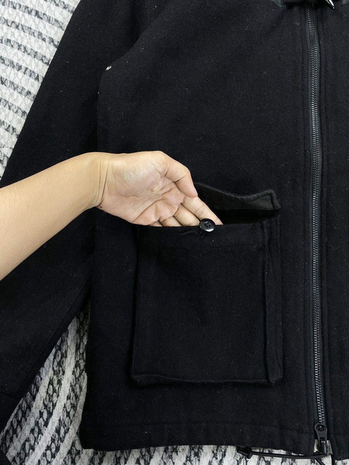 Japanese Brand Vintage Gung Ho Premium Black Hooded Zipper Size US M / EU 48-50 / 2 - 6 Thumbnail