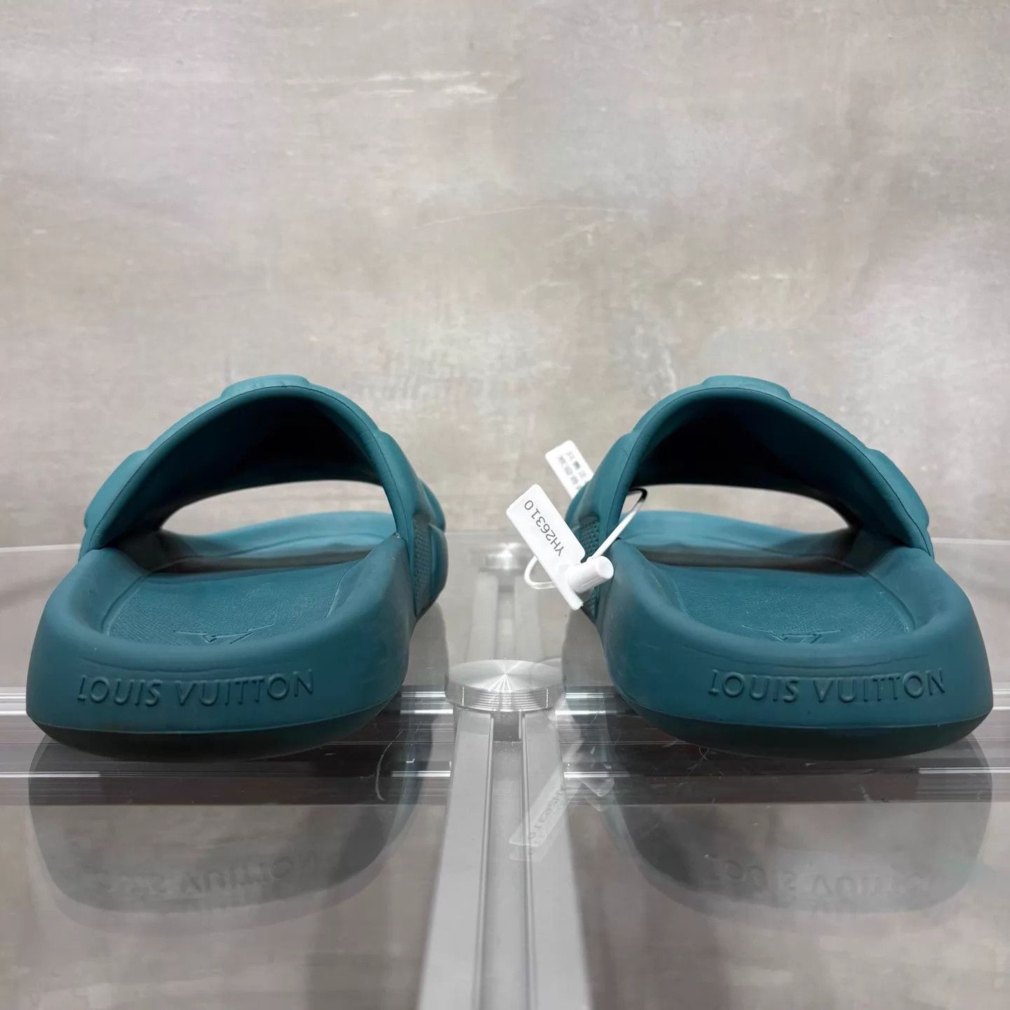 Louis Vuitton LV Waterfront Woven Slippers Tiffany Green UK6/40 Size US 7 / EU 40 - 6 Thumbnail