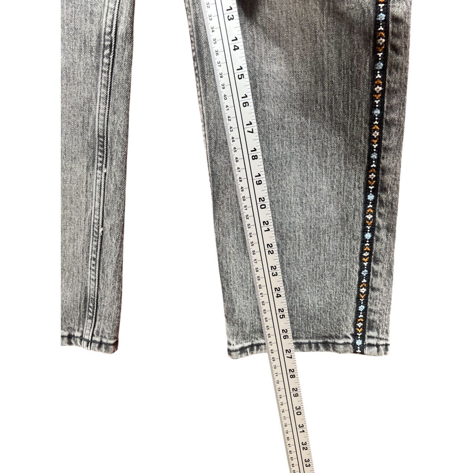 Arizona Jean Co. Arizona - Juniors Women's Vintage Highest Rise Straight Leg Size 25" / US 0 / IT 36 - 8 Thumbnail