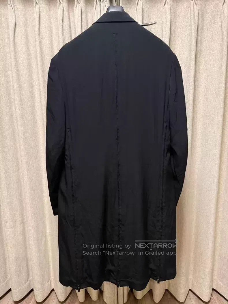 Yohji Yamamoto Yohji Yamamoto 25 SS Zip Construction Triacetate Jacket Size US L / EU 52-54 / 3 - 2 Thumbnail