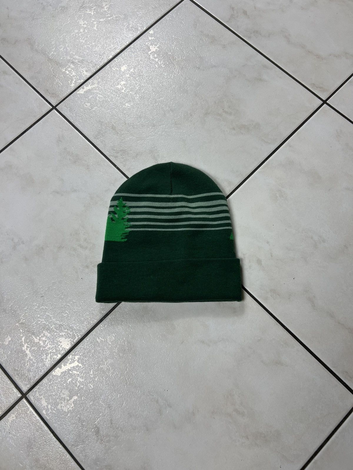 Nike SB Nike SB skateboard knit landscape forest beanie cap sunset Size ONE SIZE - 6 Thumbnail