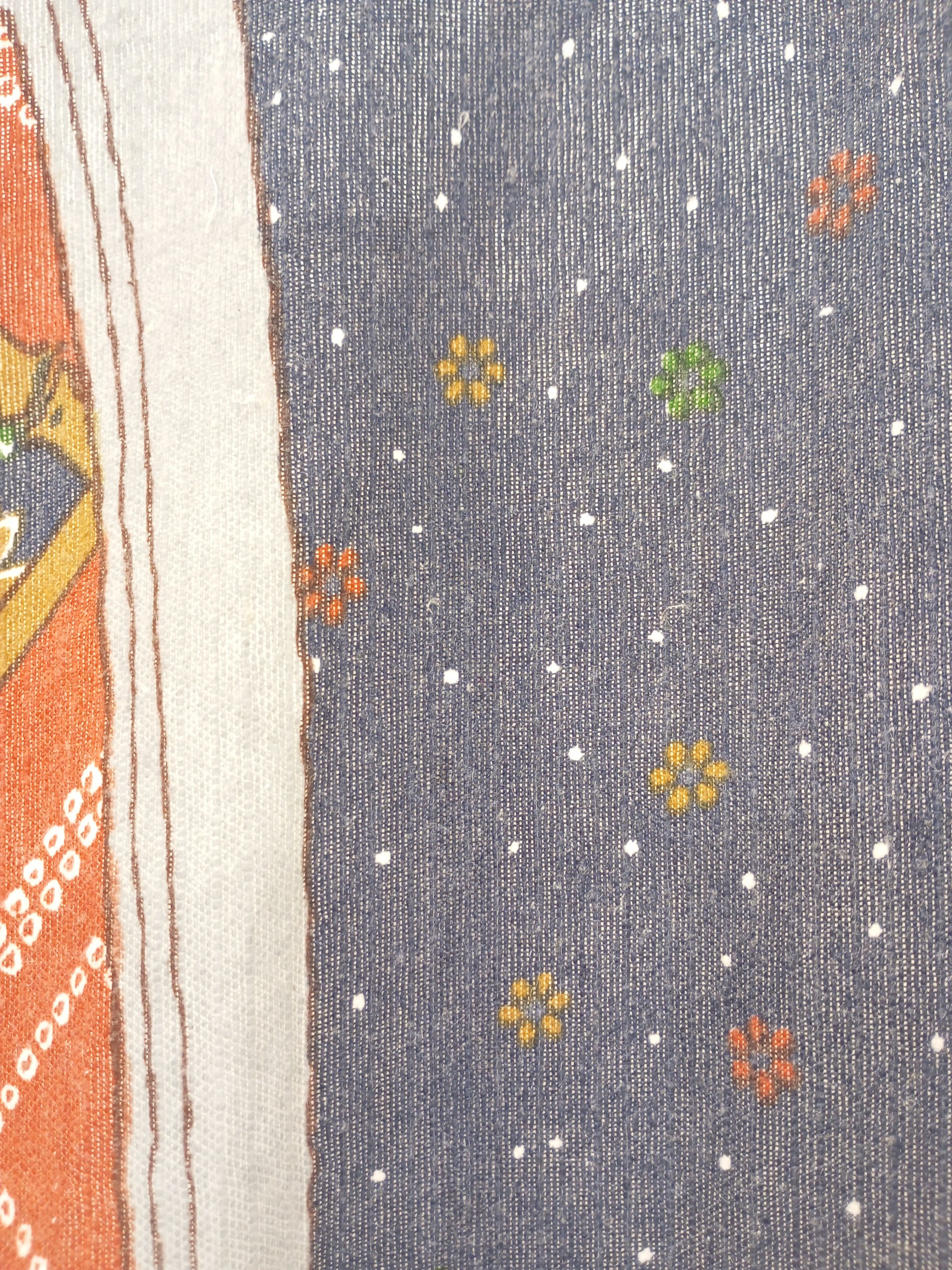 Japanese Brand Vintage japanese fabric tablecloth bed sheets made in Japan Size ONE SIZE - 4 Thumbnail