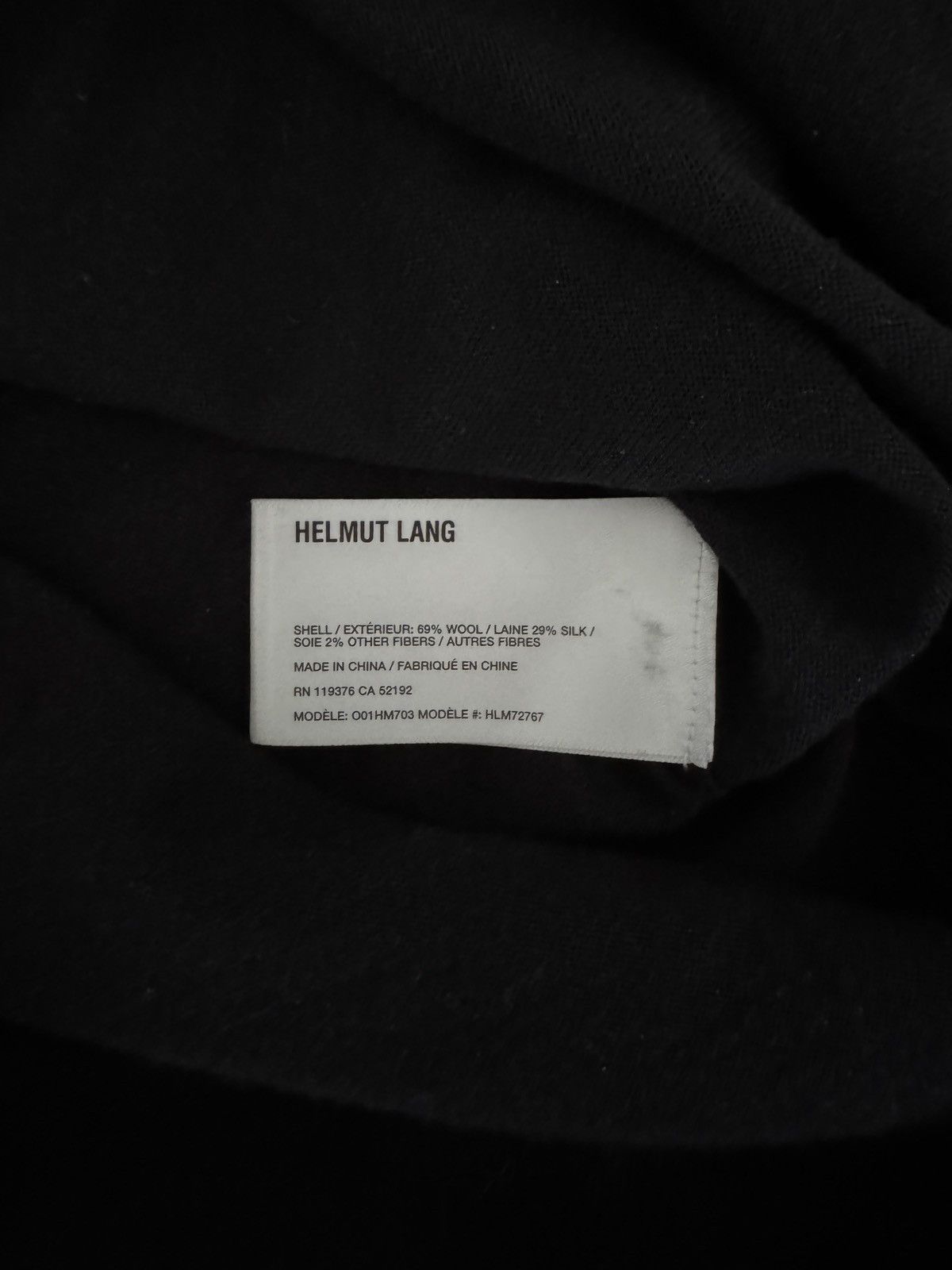 Helmut Lang Helmut Lang Curved Sleeve Silk Sweater Size US L / EU 52-54 / 3 - 4 Thumbnail