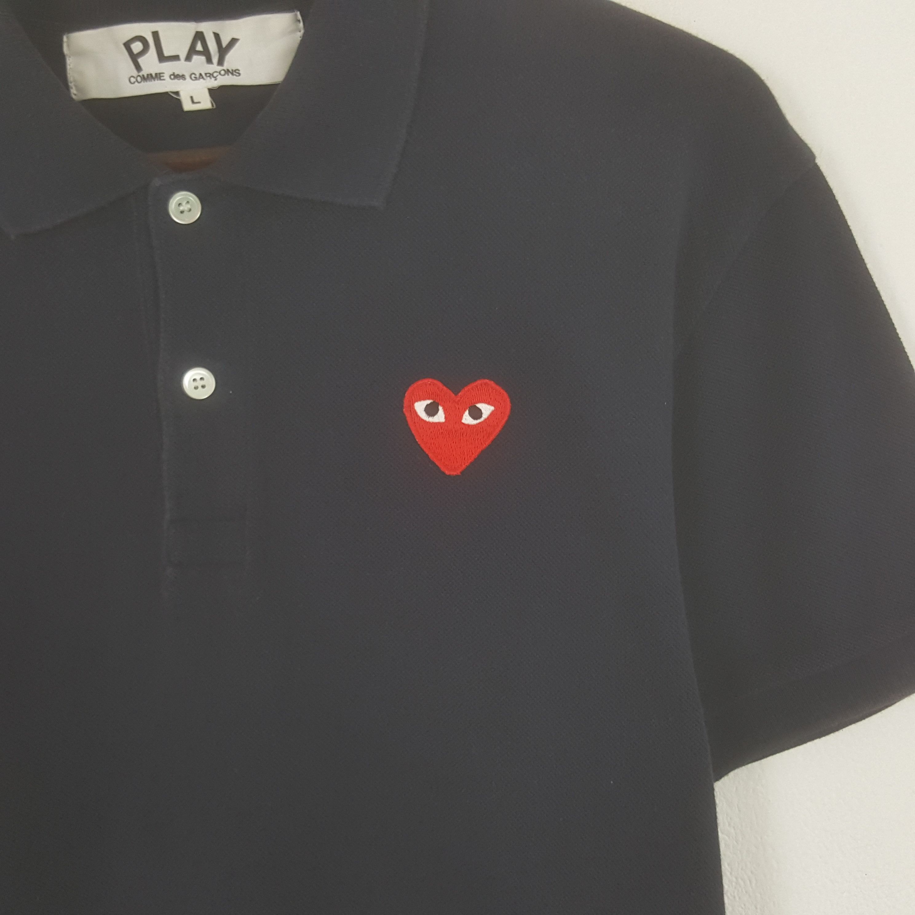 Comme des Garcons PLAY × Japanese Brand × Vintage Vintage AW2016 Comme des Garcons PLAY Polos Shirt Size US M / EU 48-50 / 2 - 2 Thumbnail