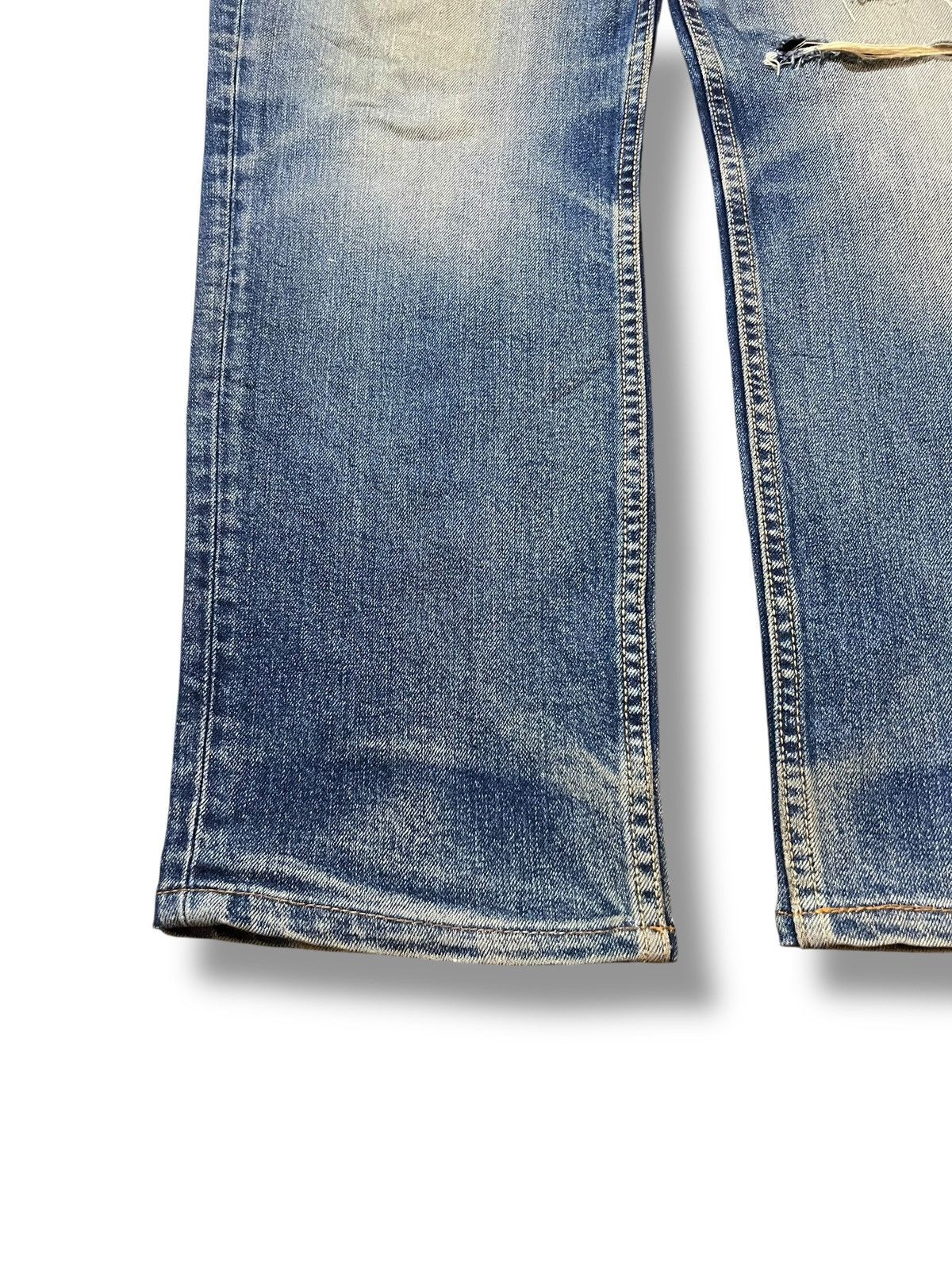 Levi's Vintage Levi’s 511 - Faded Rusty Wash, Distressed Denim Size US 33 - 6 Thumbnail