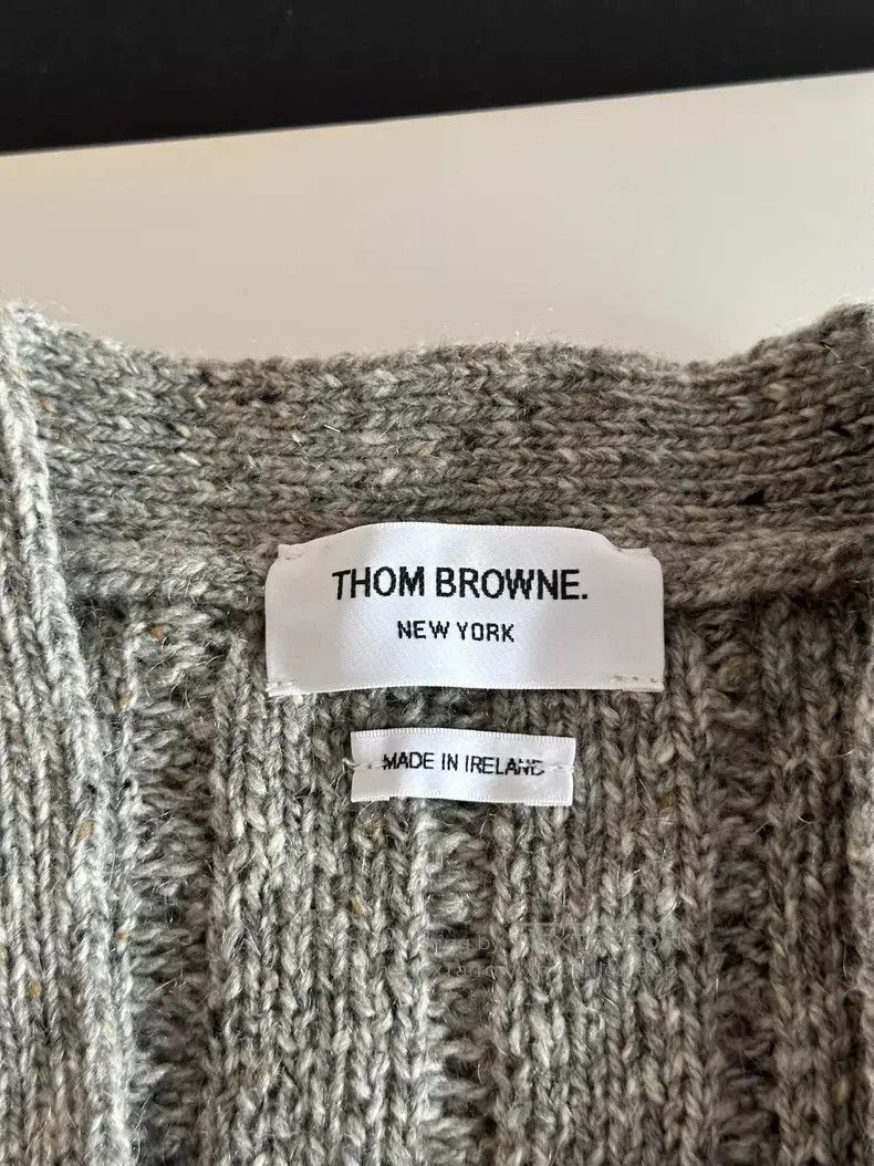 Thom Browne Thom Browne Gray cardigan Size US M / EU 48-50 / 2 - 3 Thumbnail