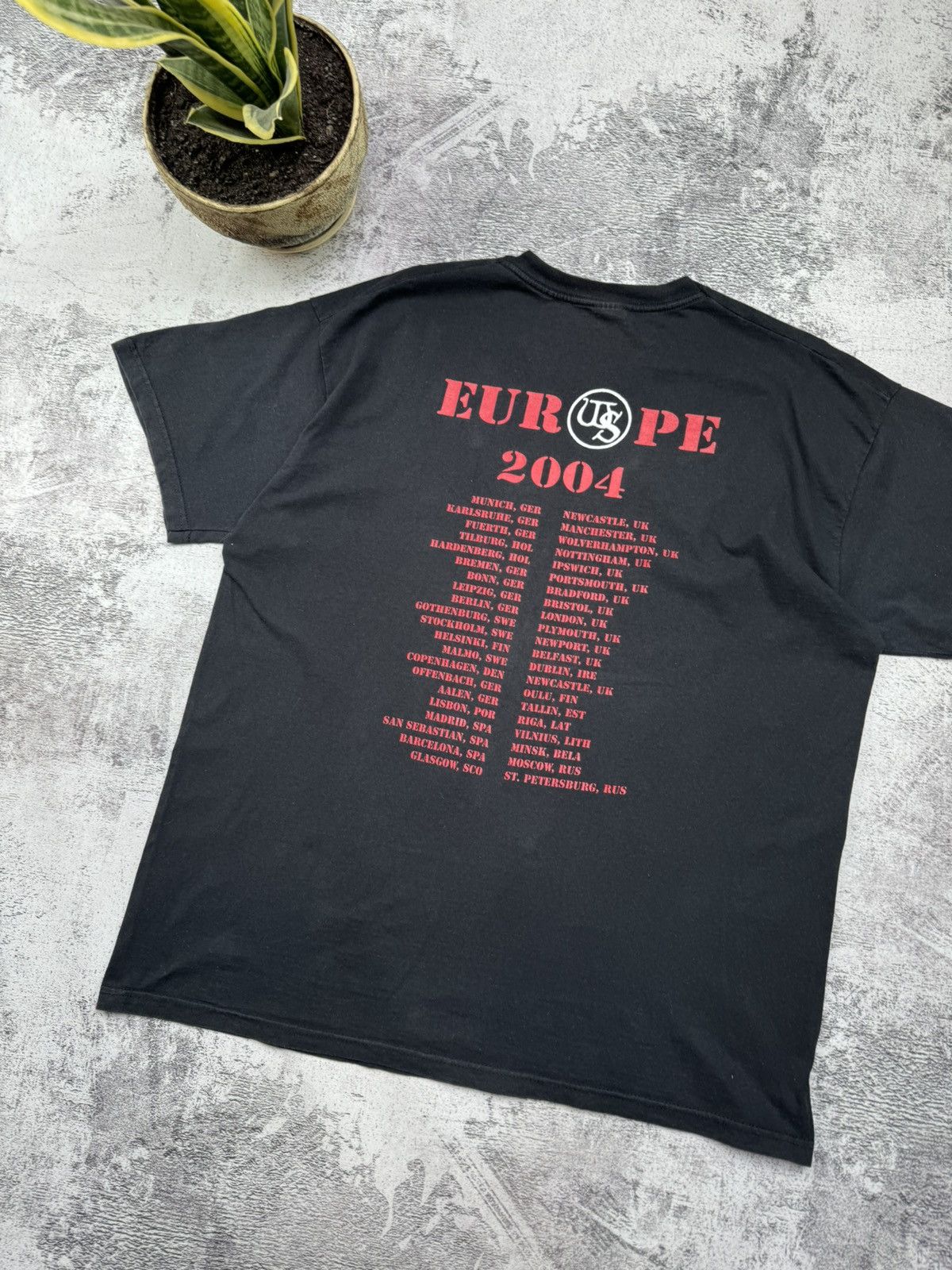 Band Tees Vintage 2004 Whitesnake Band Merch Cartoon T Shirt 90S-OOS Size US XL / EU 56 / 4 - 4 Thumbnail