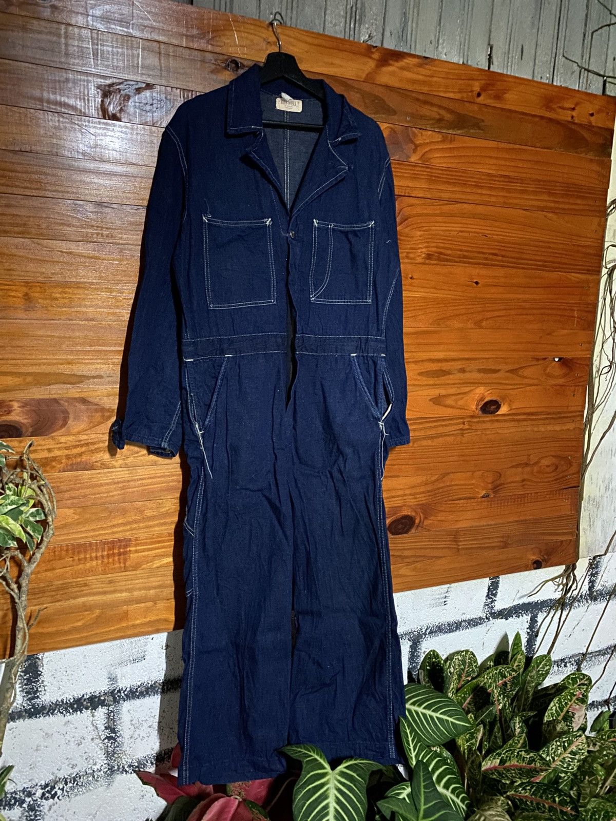 Vintage Vintage 50s-60s Bill-Well Boston Sanforized Denim Coverall Size US 34 / EU 50 - 5 Thumbnail