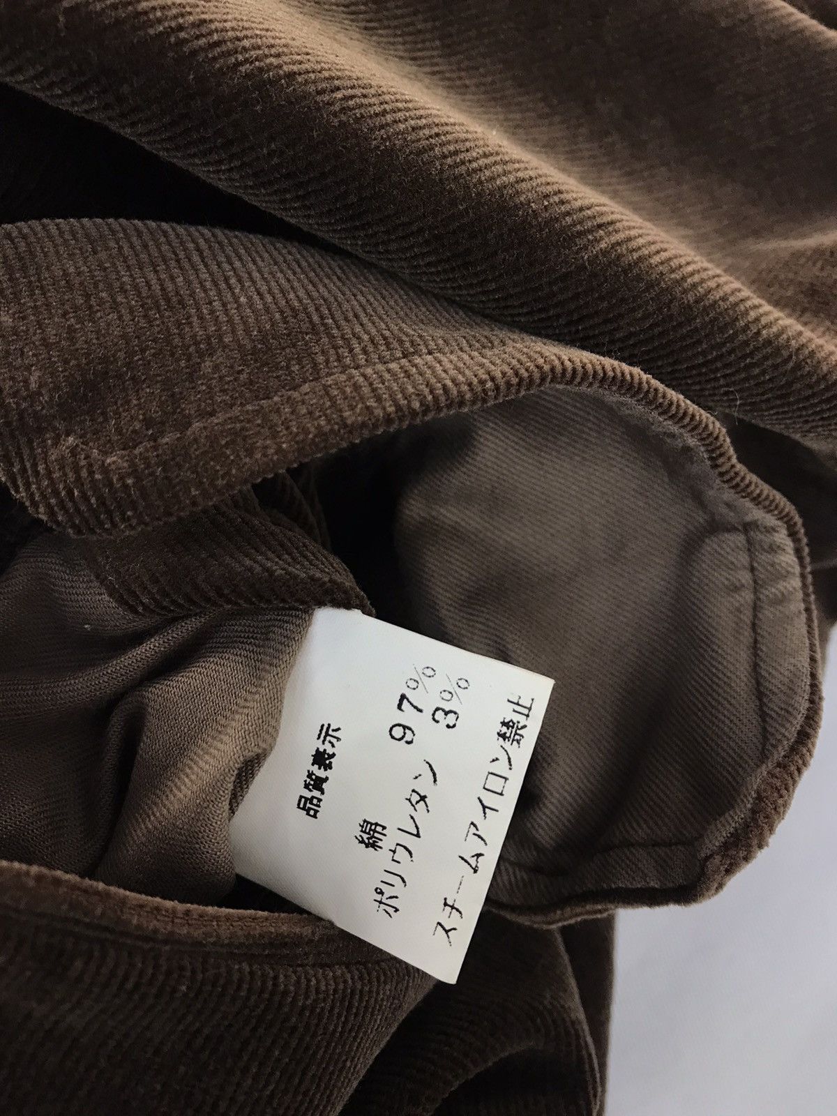 Japanese Brand Ray Beam Corduroy Coat Jacket Full Button Double Pocket Size XS / US 0-2 / IT 36-38 - 7 Thumbnail