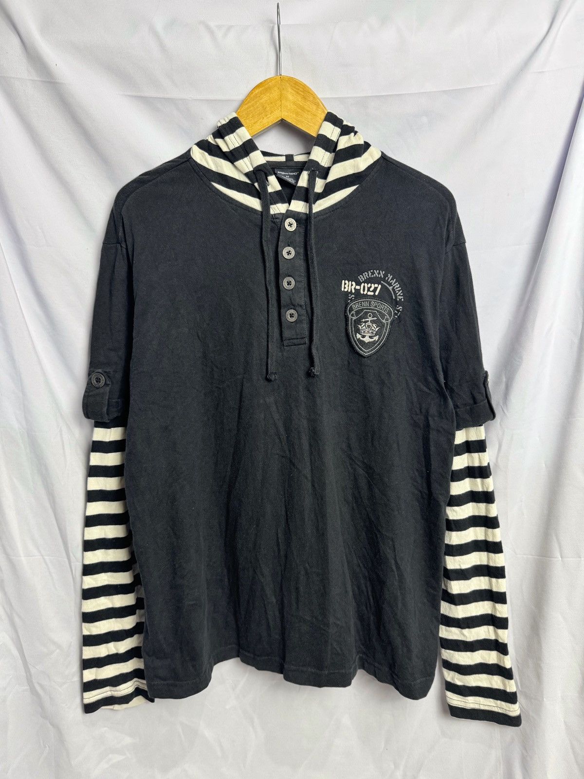 Double layers Brenntano hoodie