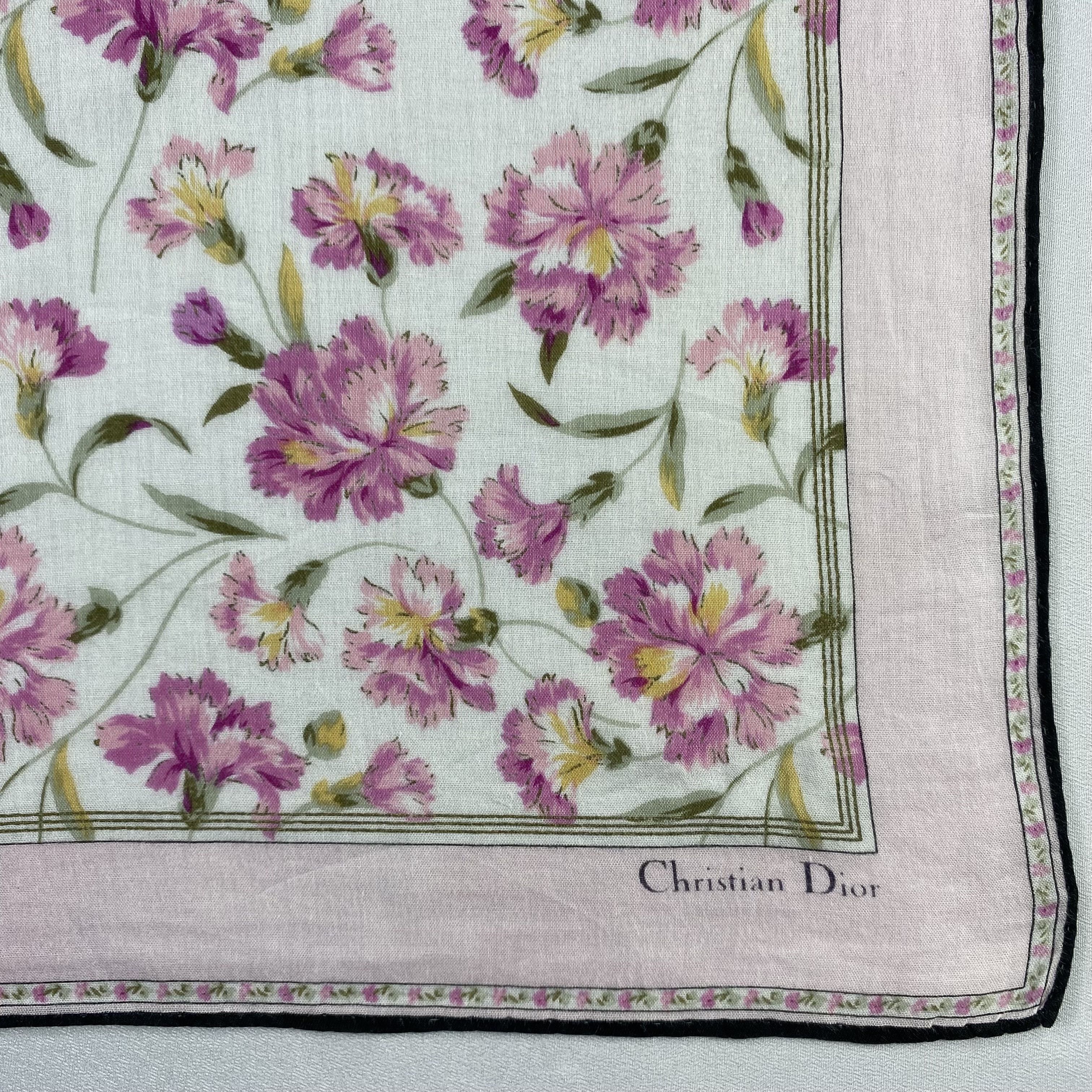 Vintage Christian Dior Monsieur Handkerchief / Neckerchief-P1814 Size ONE SIZE - 3 Thumbnail
