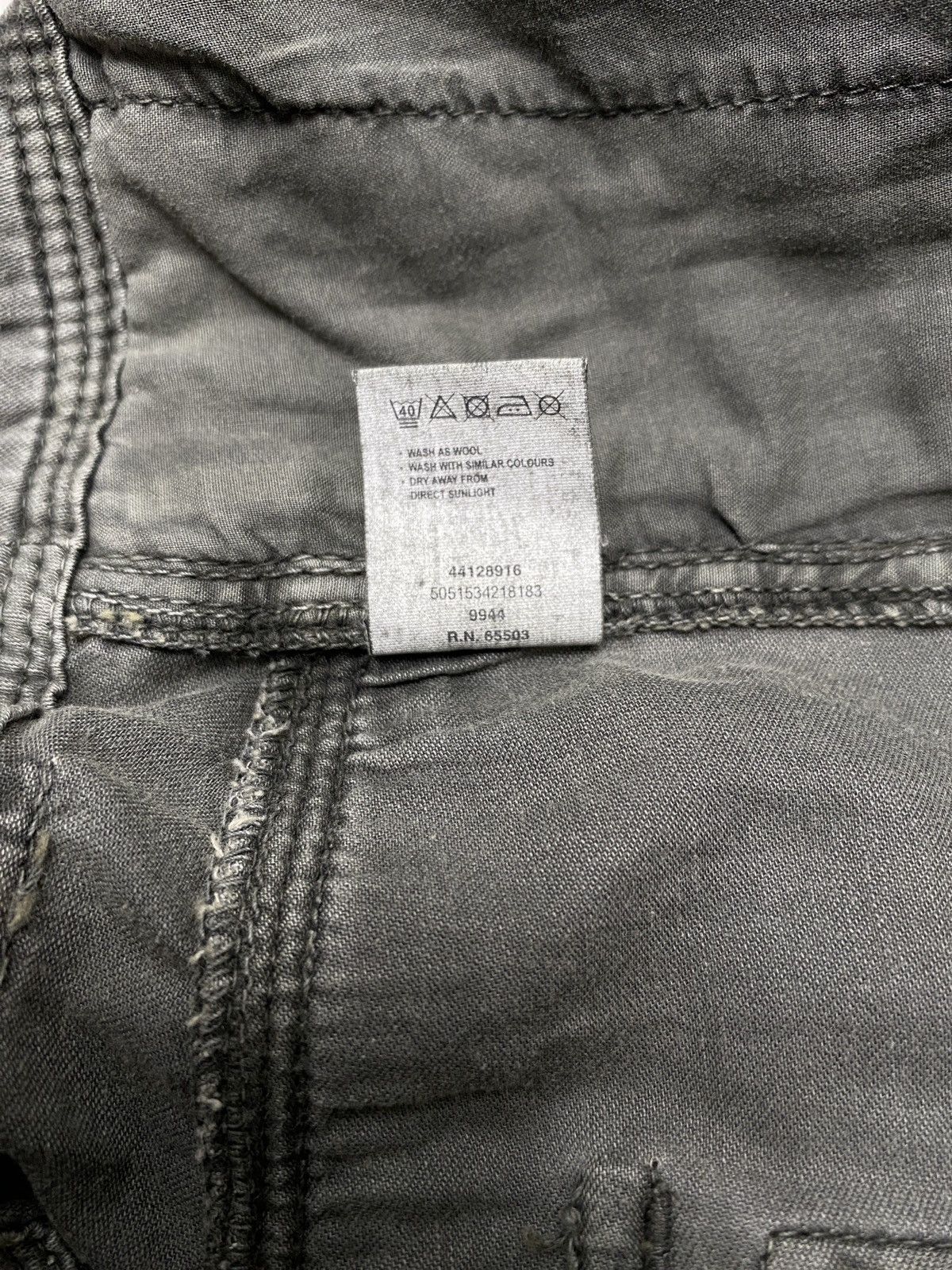 Japanese Brand × Vintage Vintage Brand Warehouse Utility Tactical Pants 2000s Size US 34 / EU 50 - 9 Thumbnail