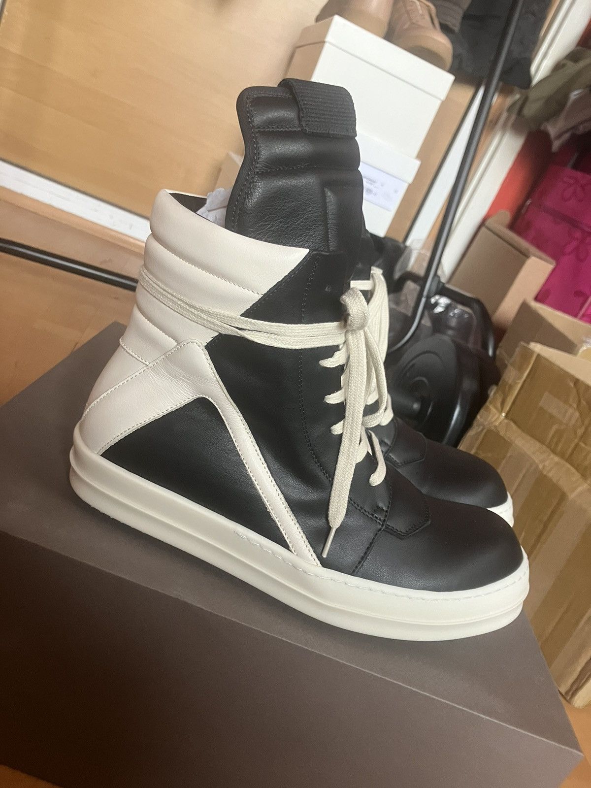 Rick Owens Rick Owens Geobaskets Brand New Size US 8.5 / EU 41-42 - 3 Thumbnail