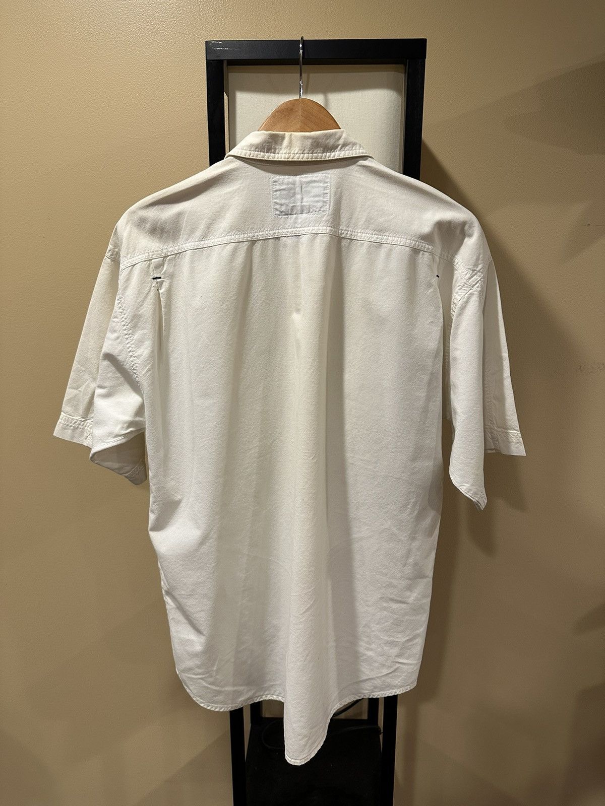 Bugle Boy × Vintage Bugle Boy Vintage white Button Up Shirt Hardware Size US M / EU 48-50 / 2 - 2 Thumbnail