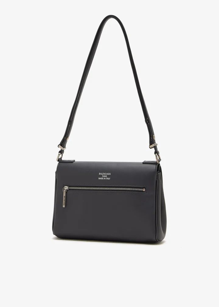 Balenciaga o1s1wg110126 Size: OS / Bel Air XS Flap Bag in Grey Size ONE SIZE - 3 Thumbnail