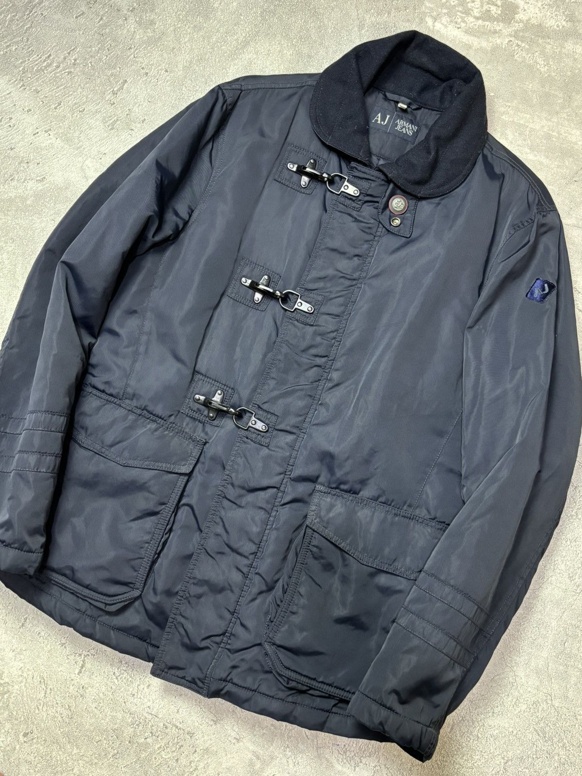 Giorgio Armani Armani Jeans quilted jacket Size US XL / EU 56 / 4 - 2 Thumbnail