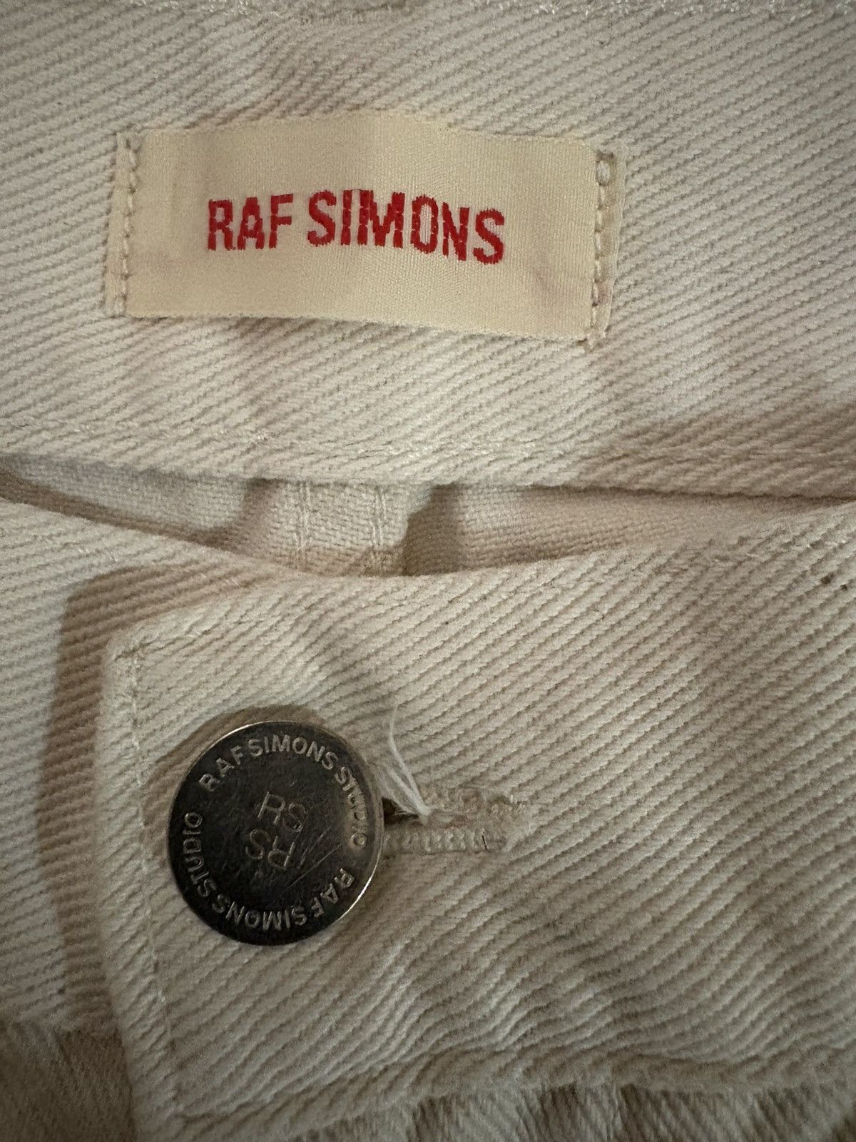 Raf Simons Raf Simons support lab slim denim Size US 30 / EU 46 - 1 Thumbnail