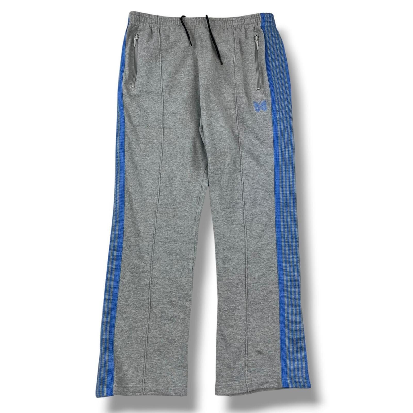 Needles Needles Grey & Blue Sweatpants Size US 34 / EU 50 - 2 Thumbnail