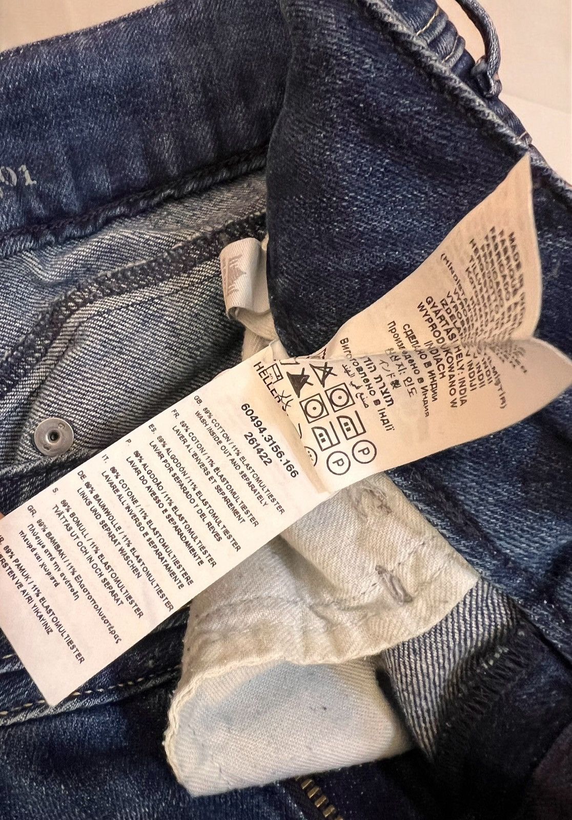 G-Star G Star Raw Heller Straight jeans size W28 L34 Size 28" / US 6 / IT 42 - 7 Thumbnail