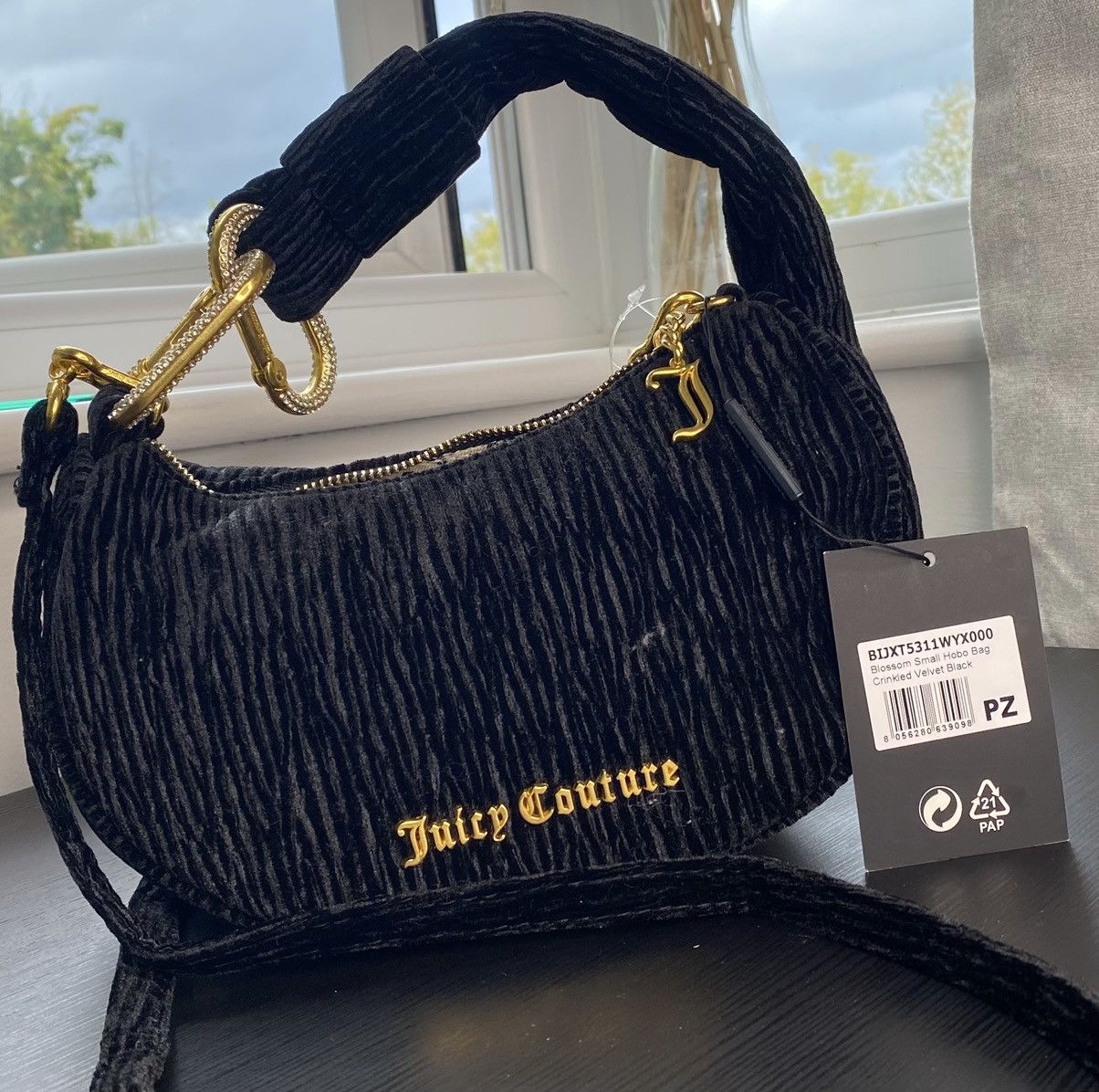 Juicy Couture Juicy Couture Blossom Small Hobo RRP $250 Size ONE SIZE - 1 Thumbnail